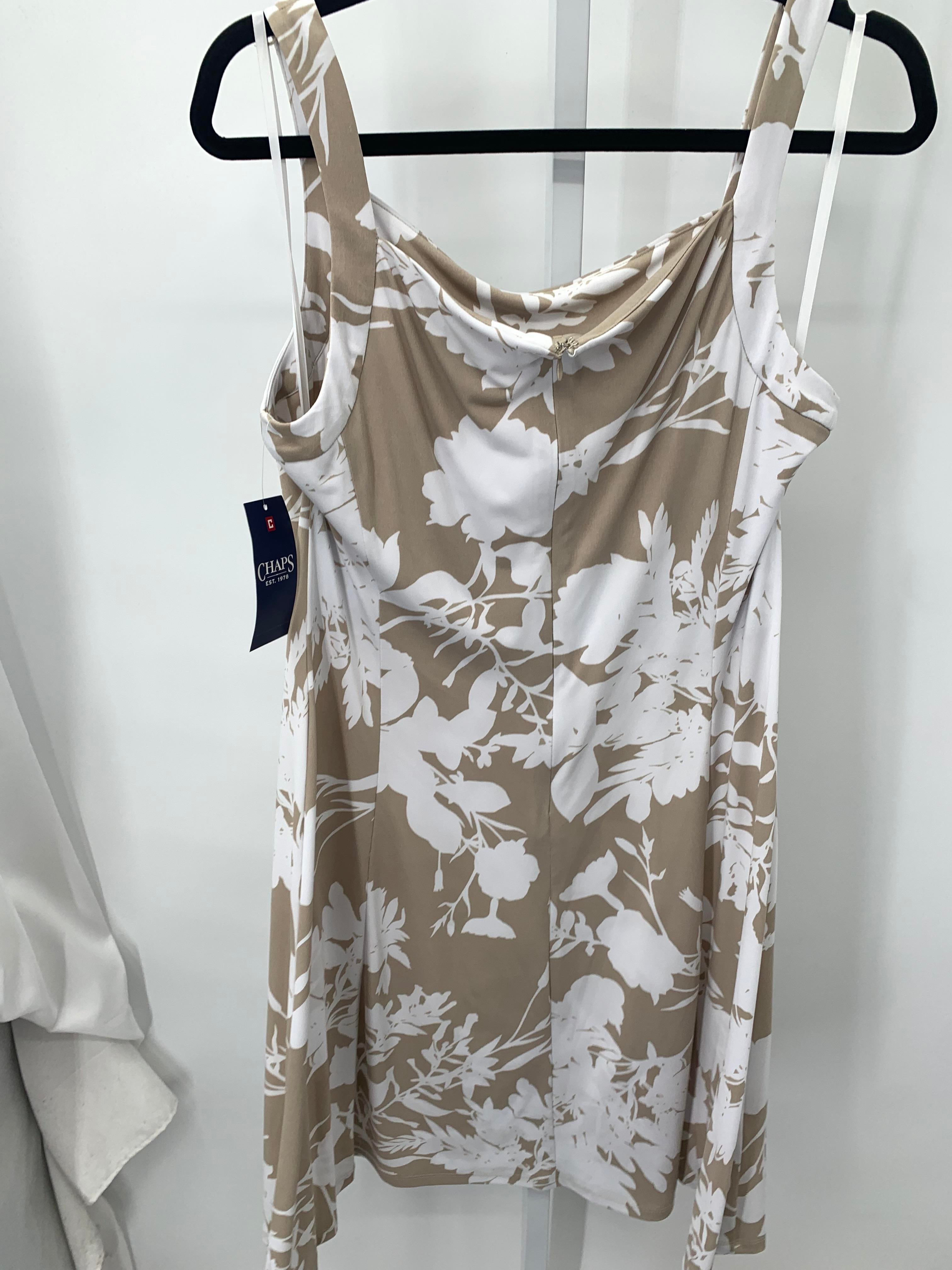 Chaps Size 10 Misses Sleeveless Dress
