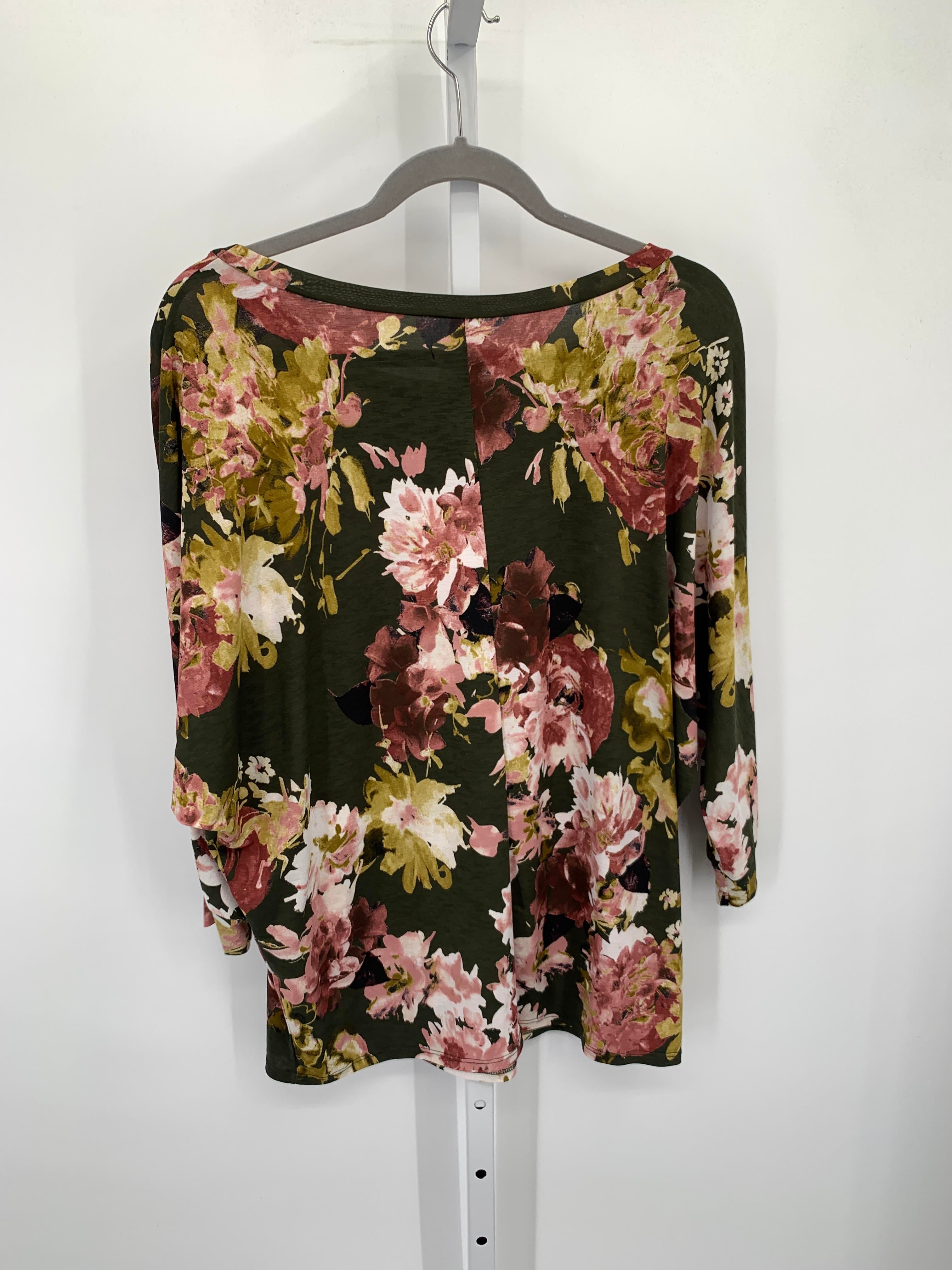 Size Large Misses 3/4 Sleeve Shirt