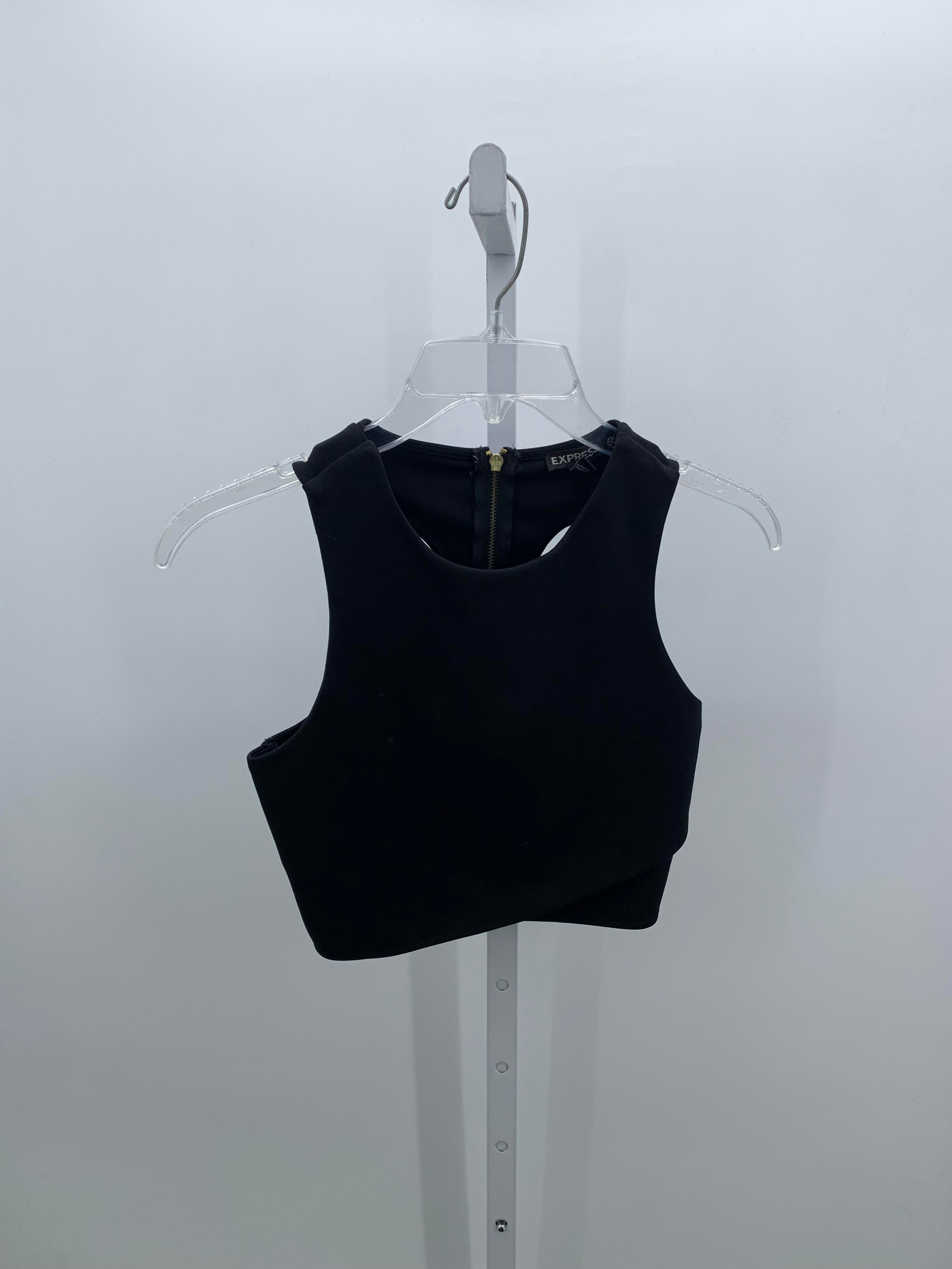 Express Size X Small Misses Sleeveless Shirt