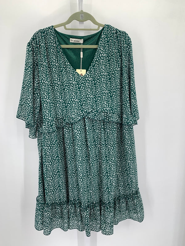 Size 20 W Womens Short Sleeve Dress