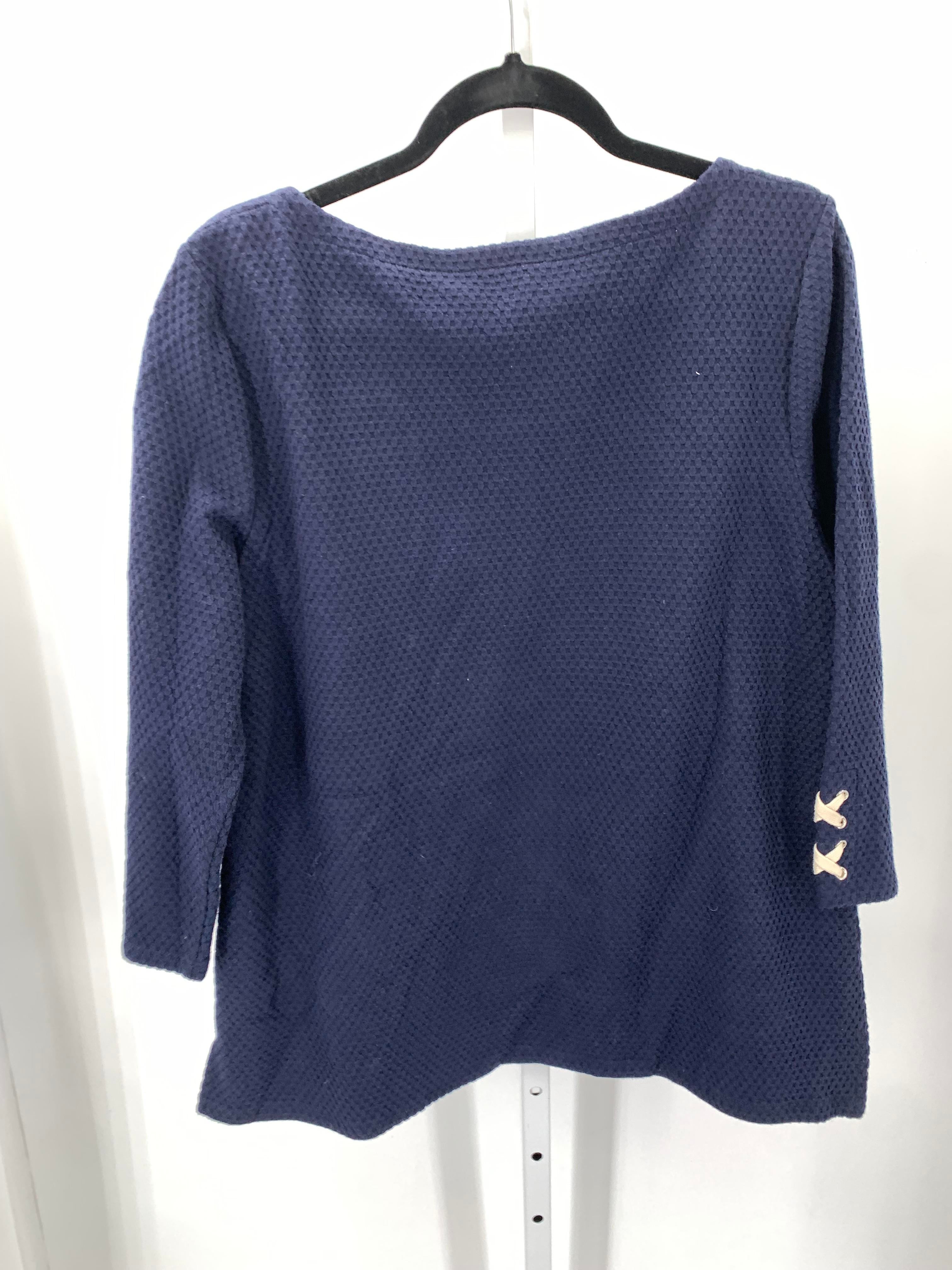 Talbots Size Large Misses 3/4 Sleeve Shirt