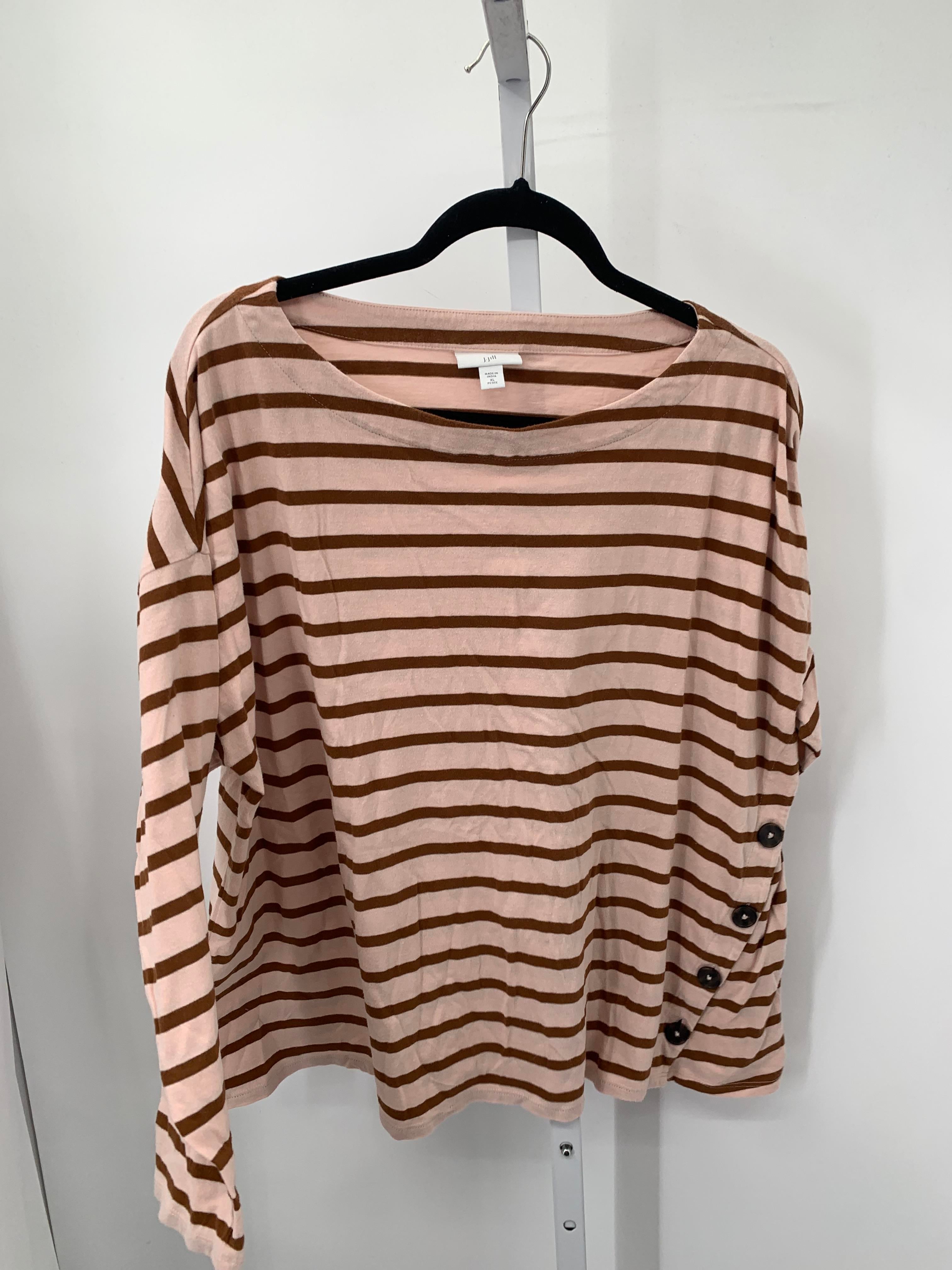 J-Jill Size X Large Petite Petite Long Sleeve Shirt
