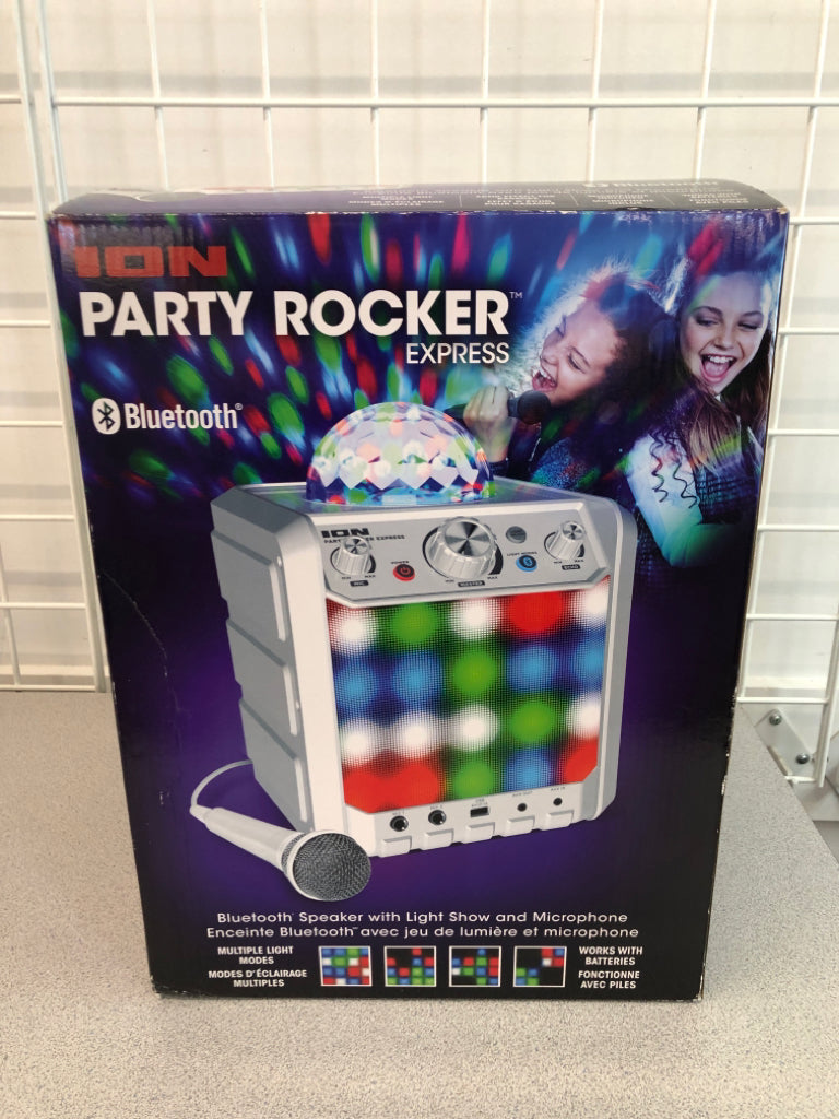 NIB PARTY ROCKER KARAOKE MACHINE.