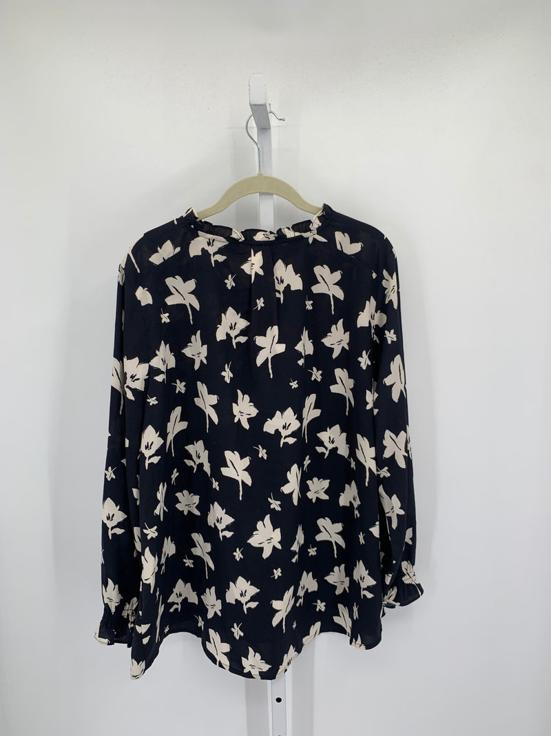 Size 1X Womens Long Sleeve Shirt