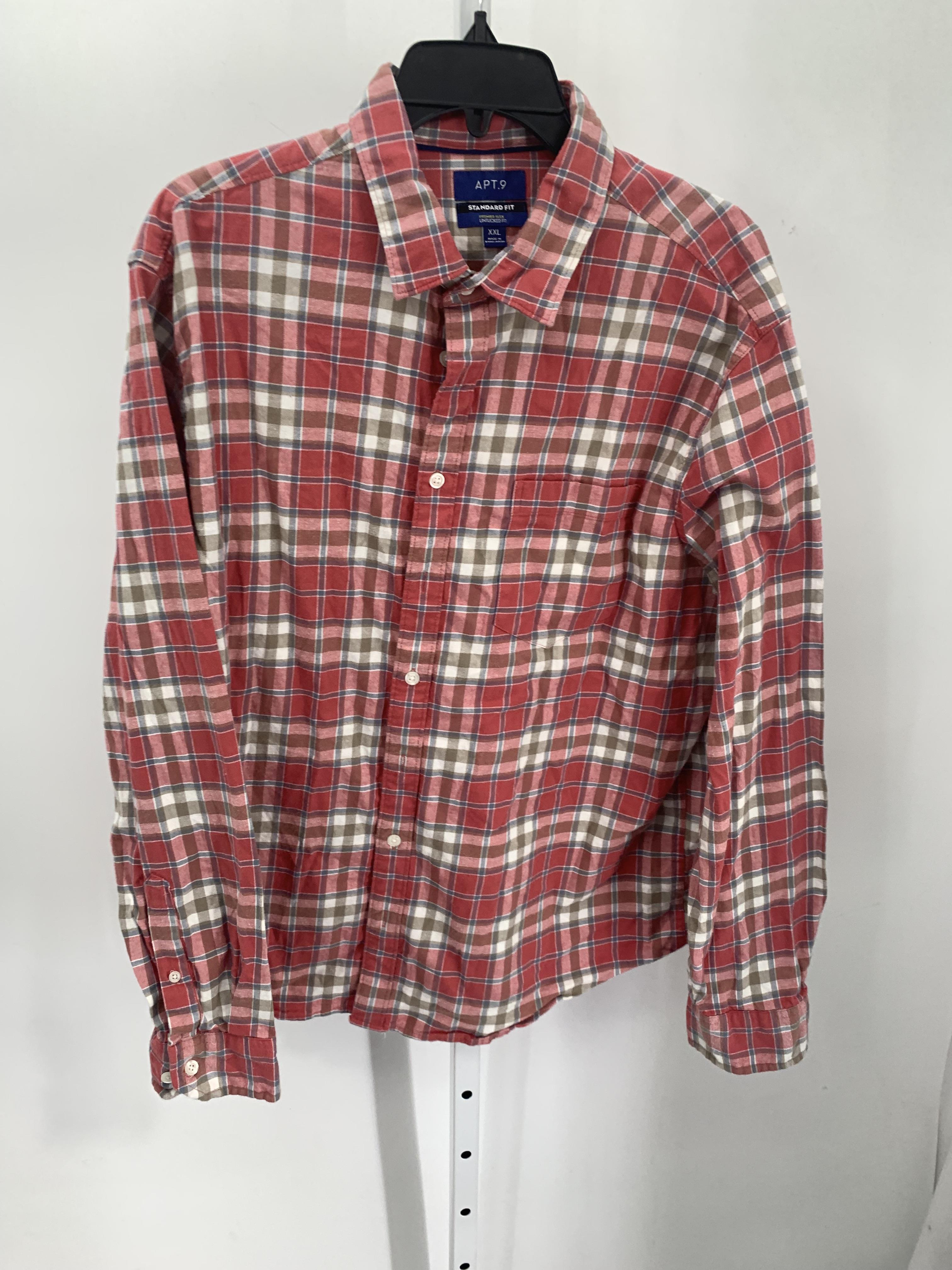 PLAID BTN DOWN