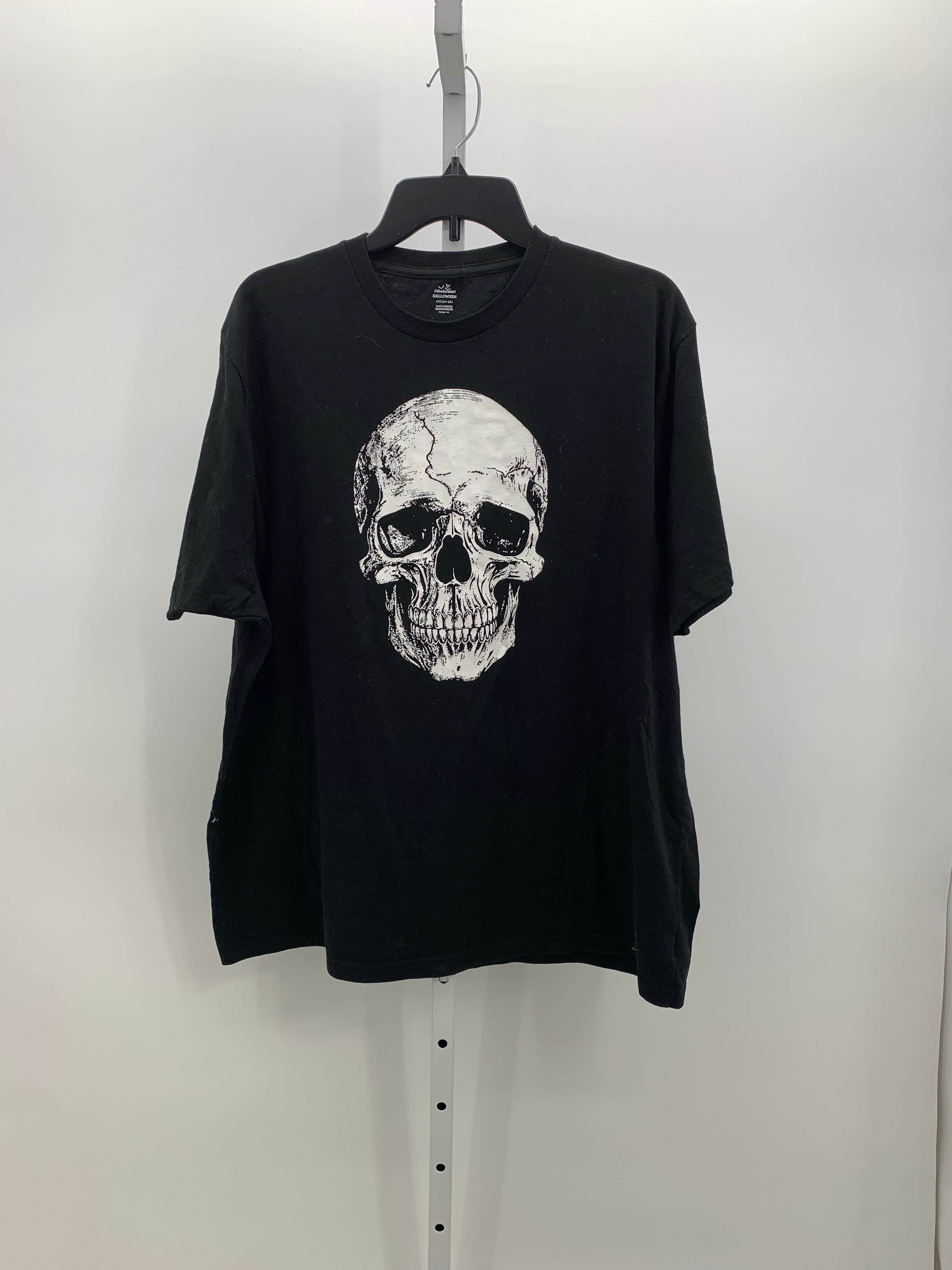 SHORT SLV SHIRT SKULL.