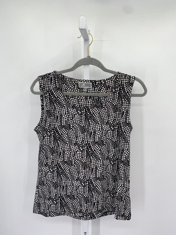 JM Collection Size Small Misses Sleeveless Shirt