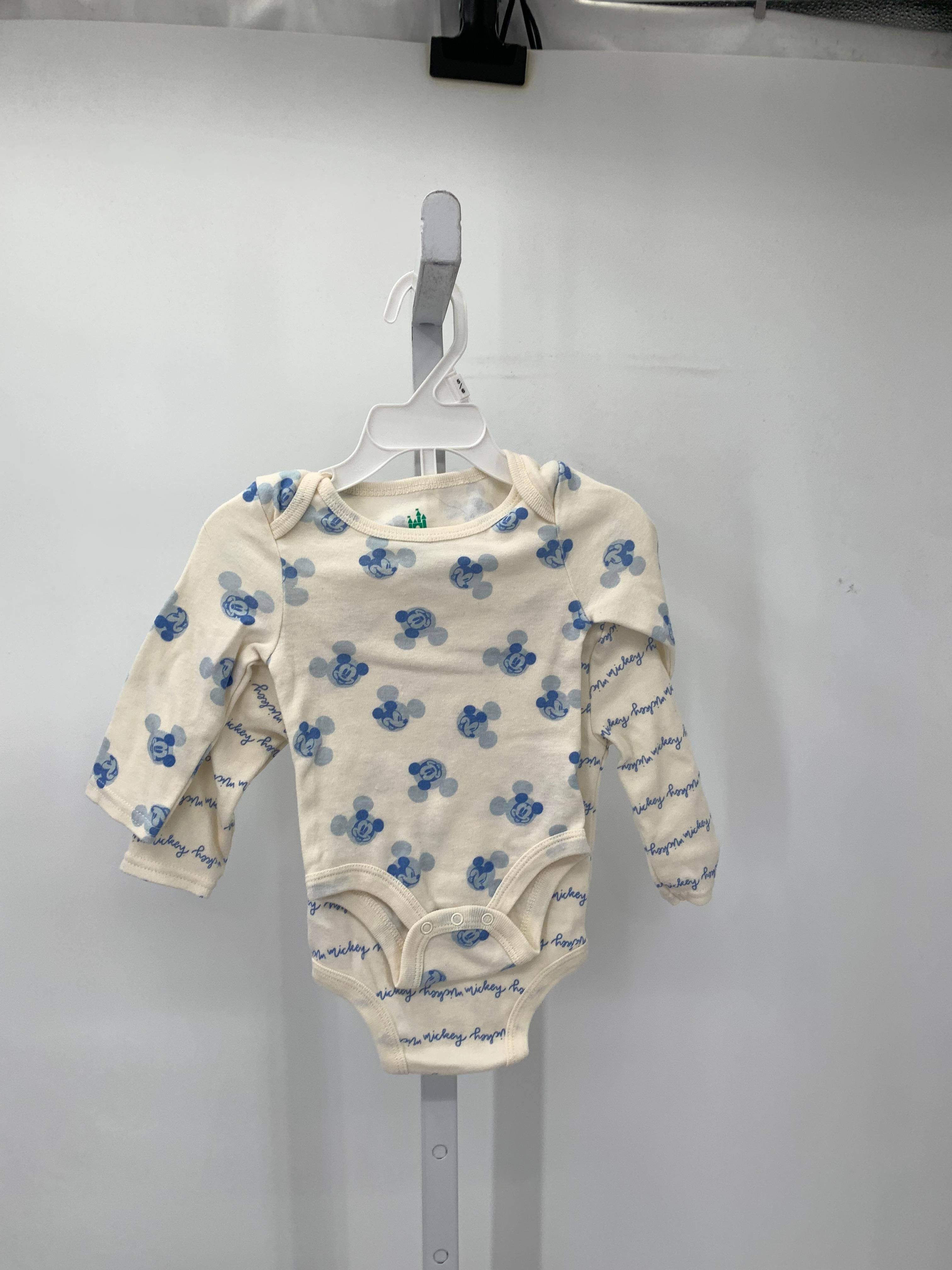 TWO LONG SLV MICKEY MOUSE BODY SUIT