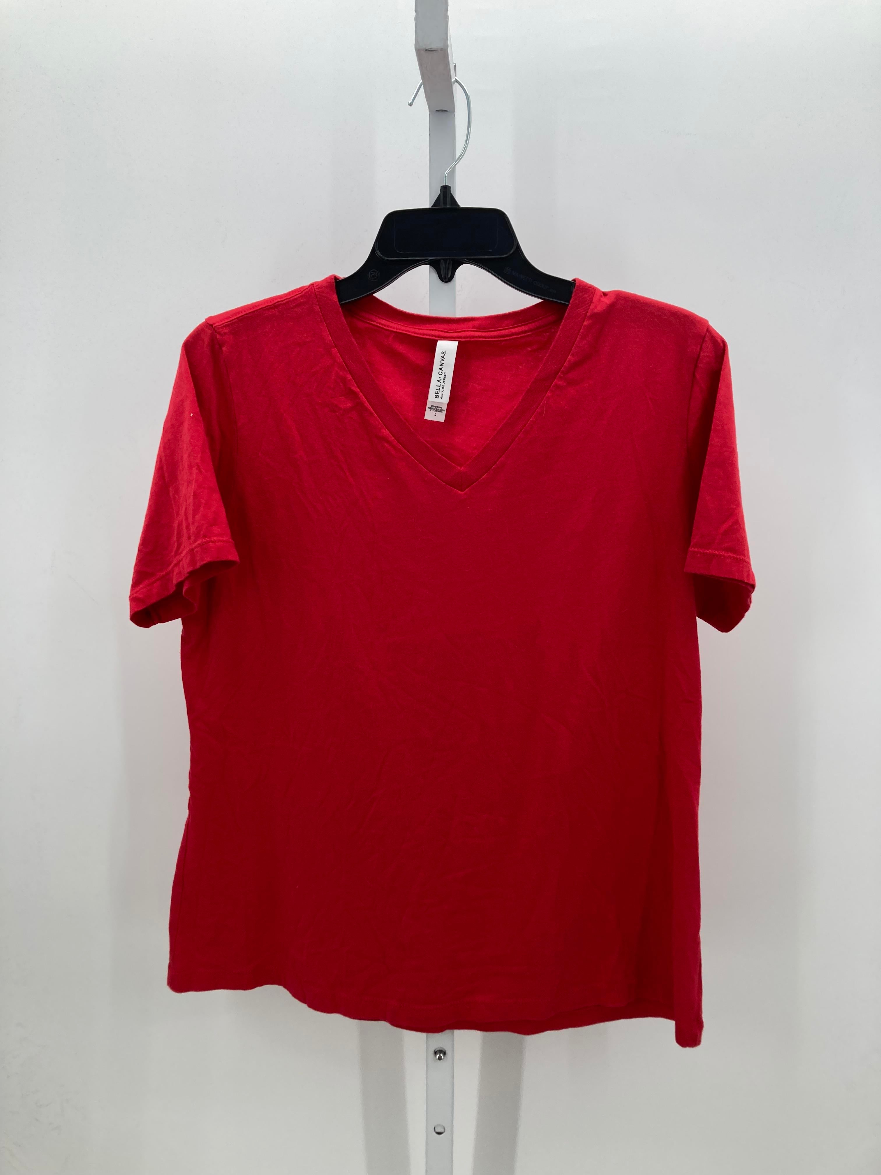 Bella Size Large Misses Short Sleeve Shirt