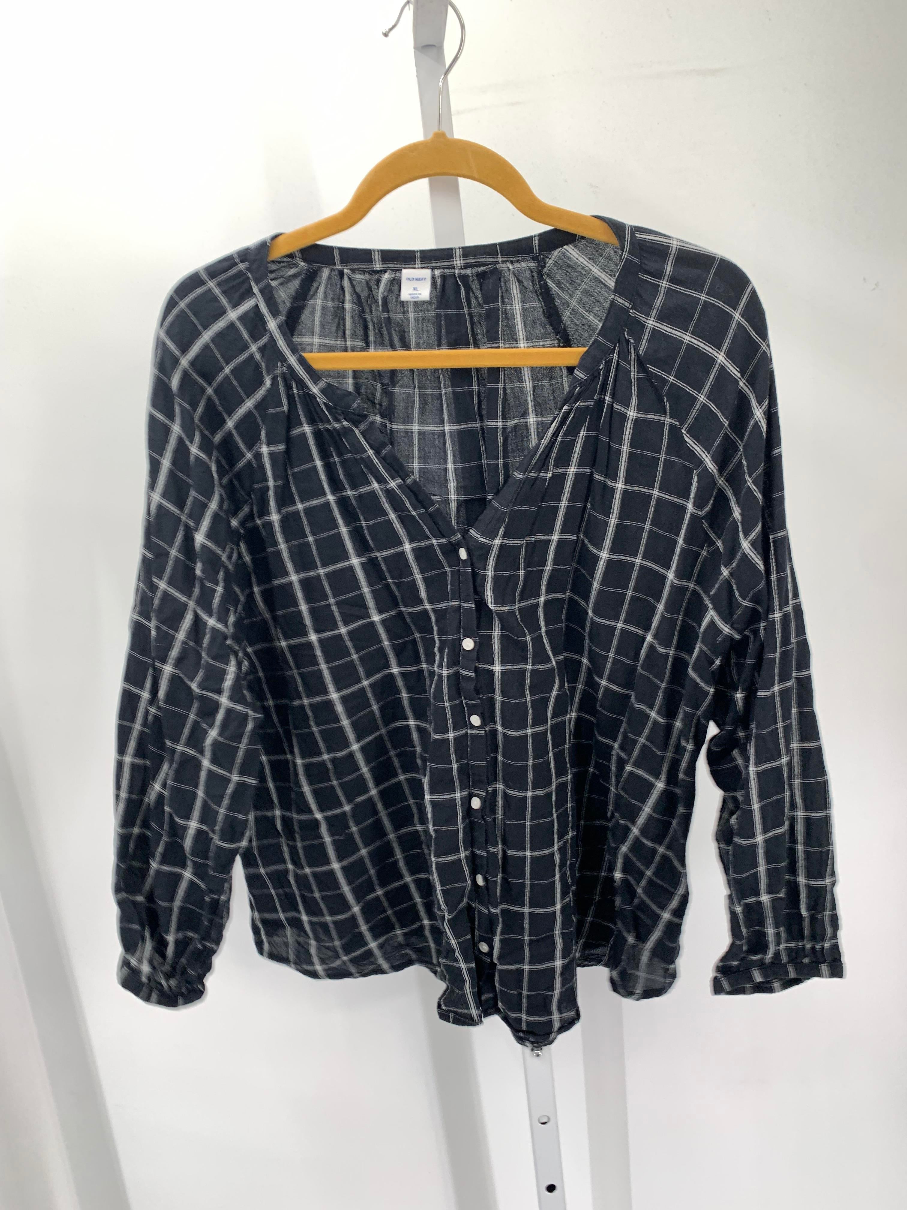 Old Navy Size Extra Large Misses 3/4 Sleeve Shirt