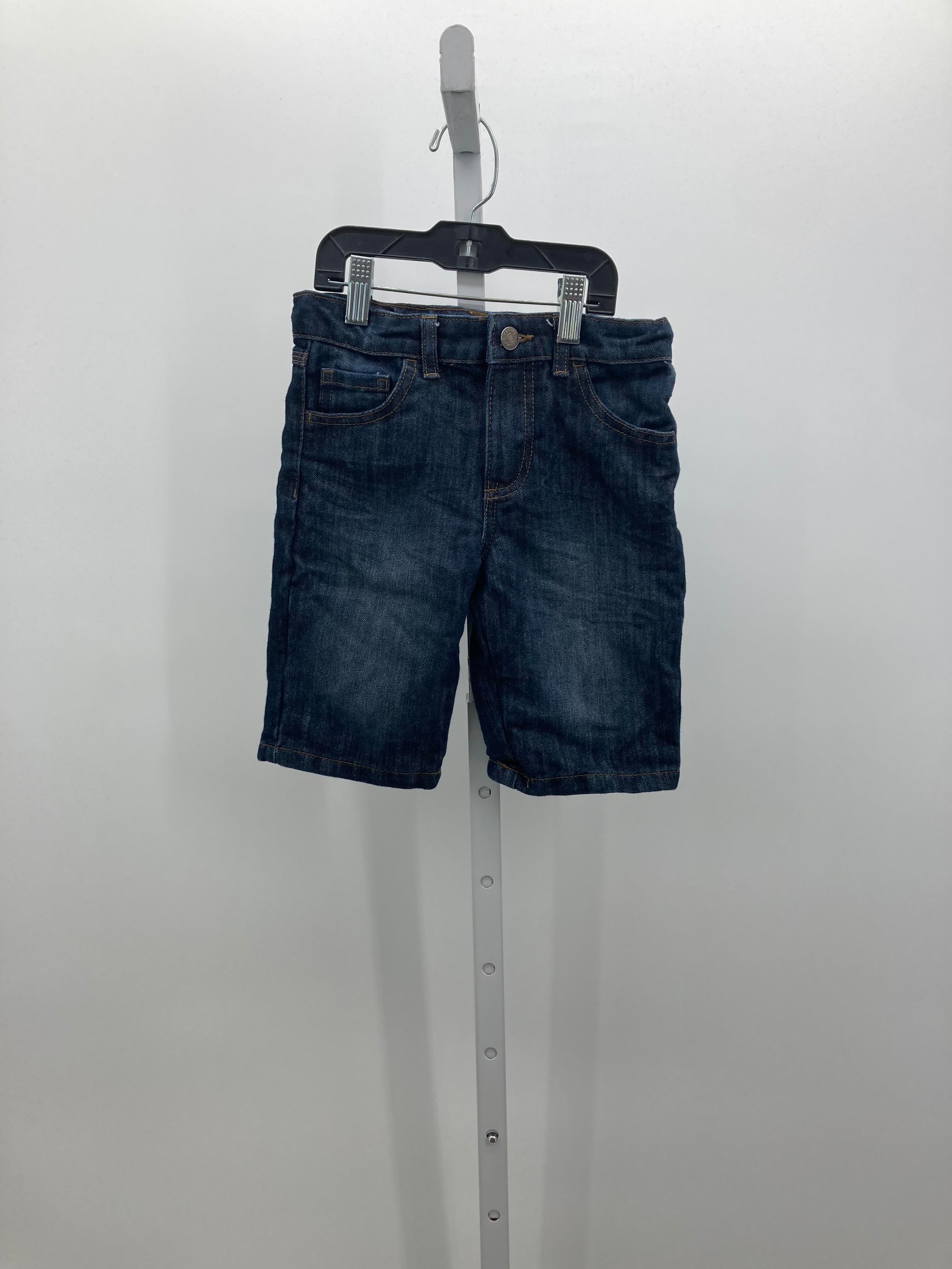 DARK WASH SHORTS