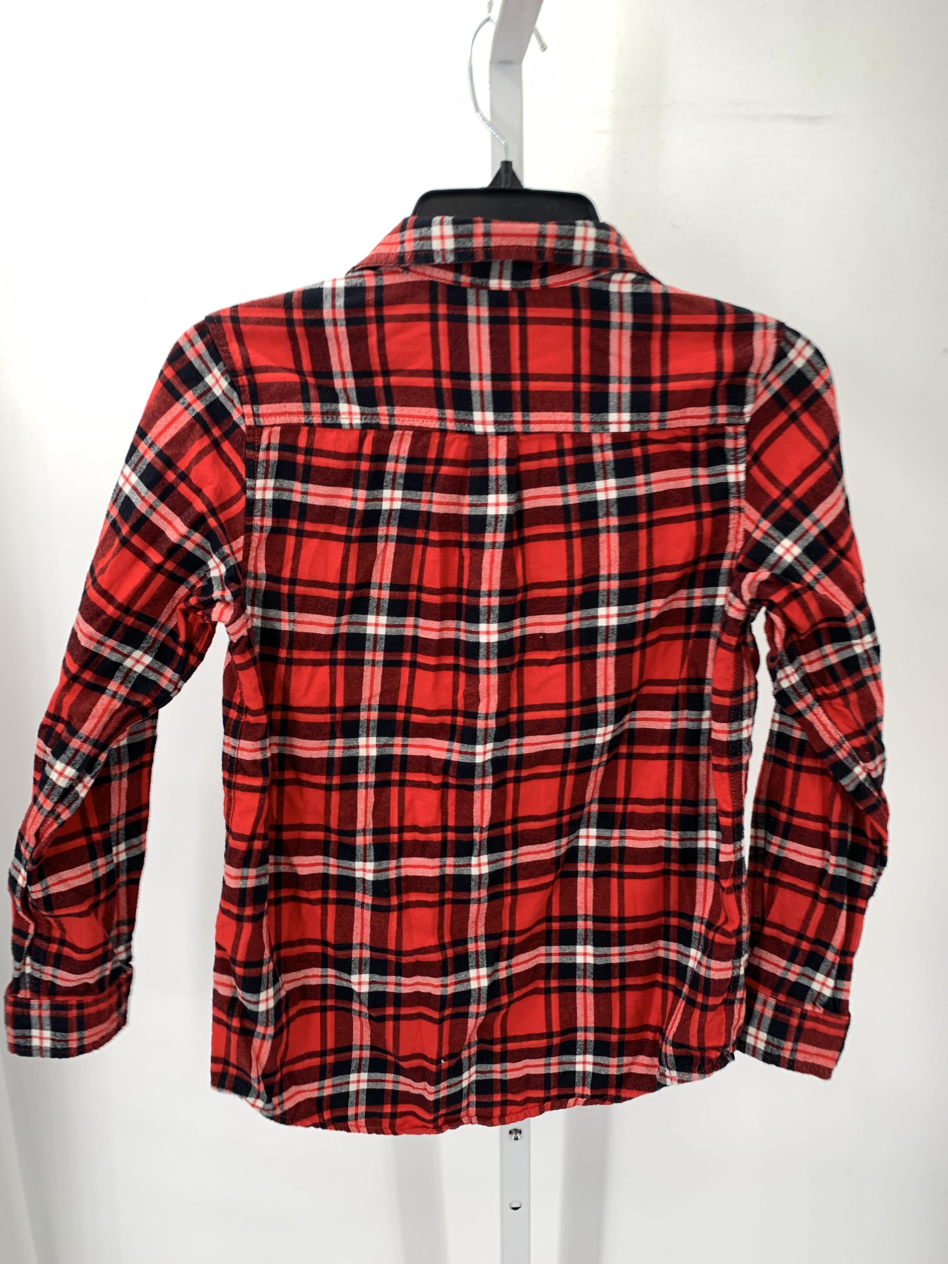 BLK/WHT PLAID BTN DOWN