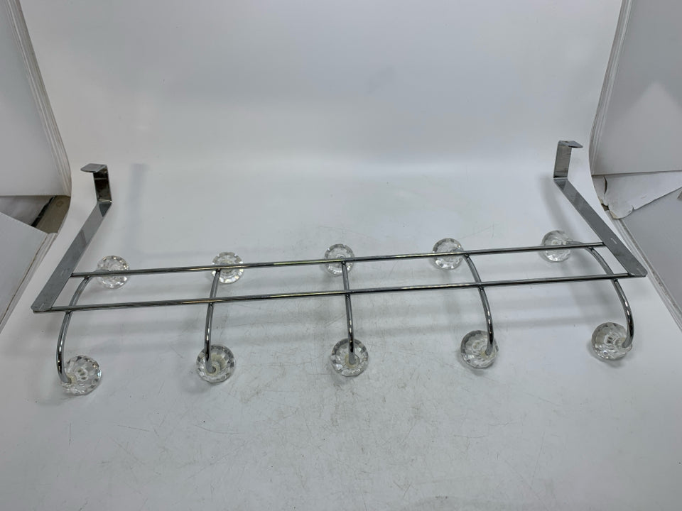 5 OVER THE DOOR HOOKS.