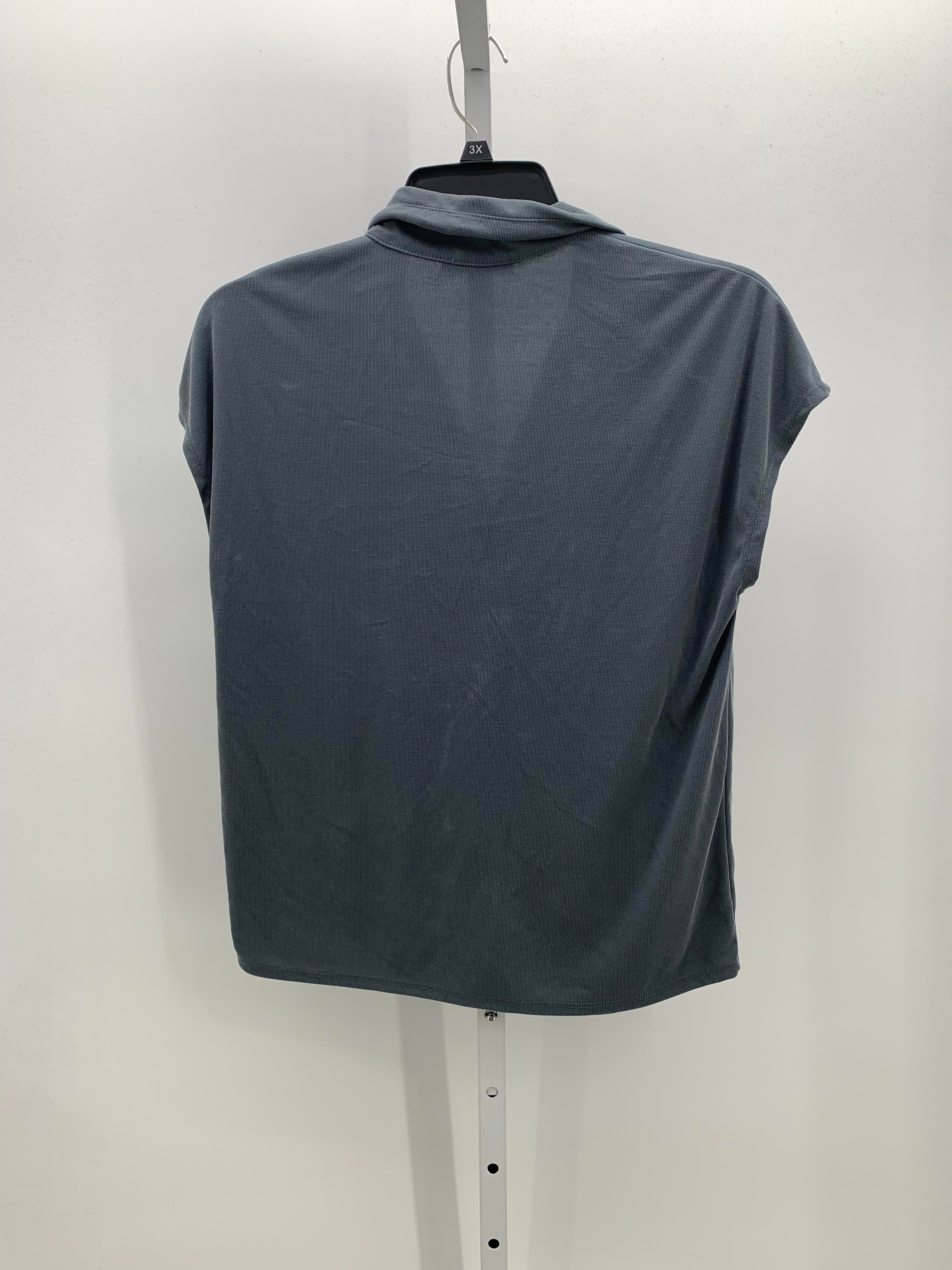 Green Envelope Size Large Misses Short Sleeve Shirt