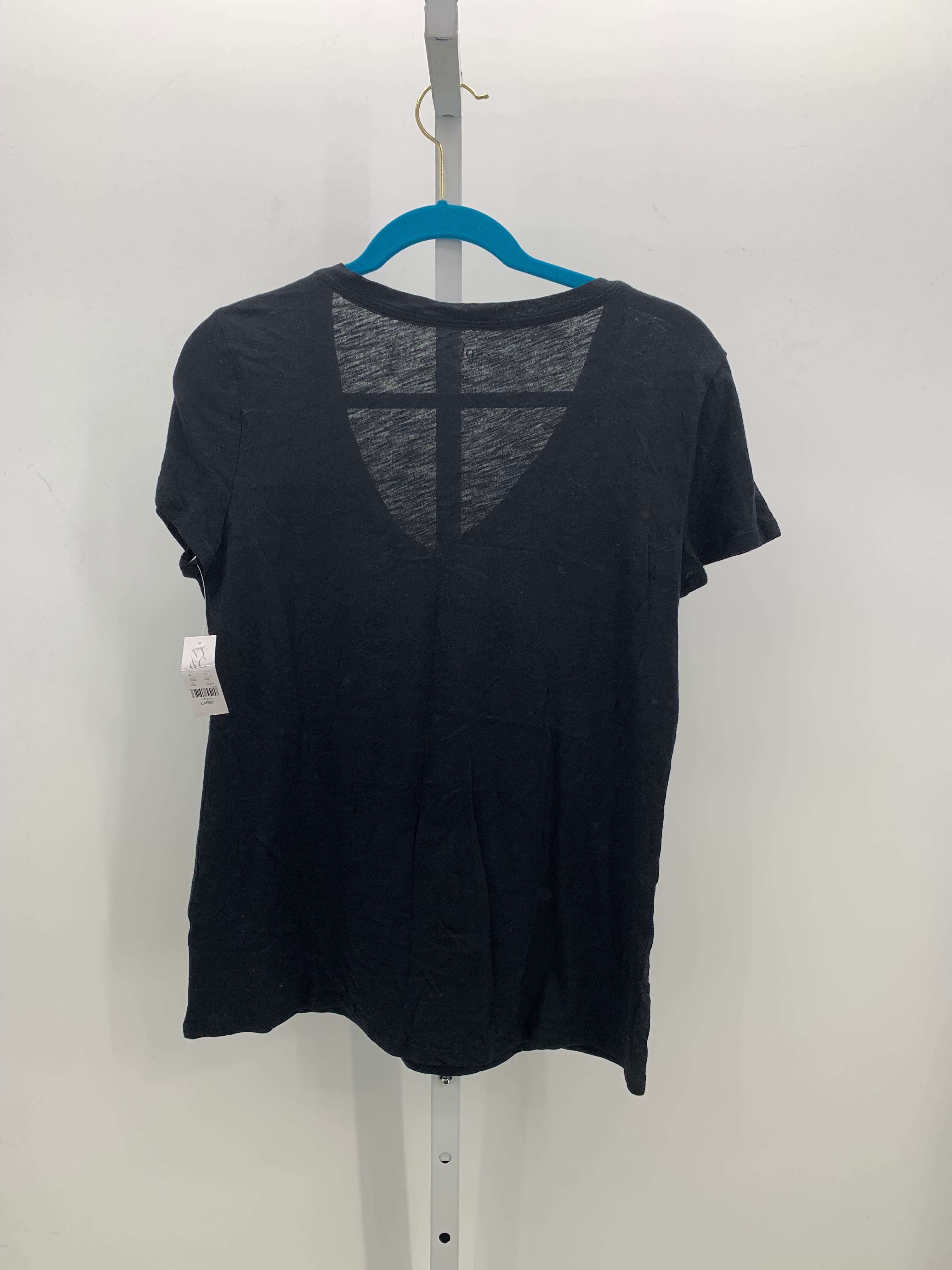 Soho Size Large Misses Short Sleeve Shirt