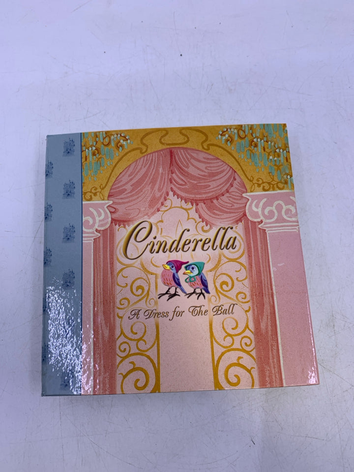 Disney Cinderella A Dress For The Ball Storybook Collection Pin *Binding On Box