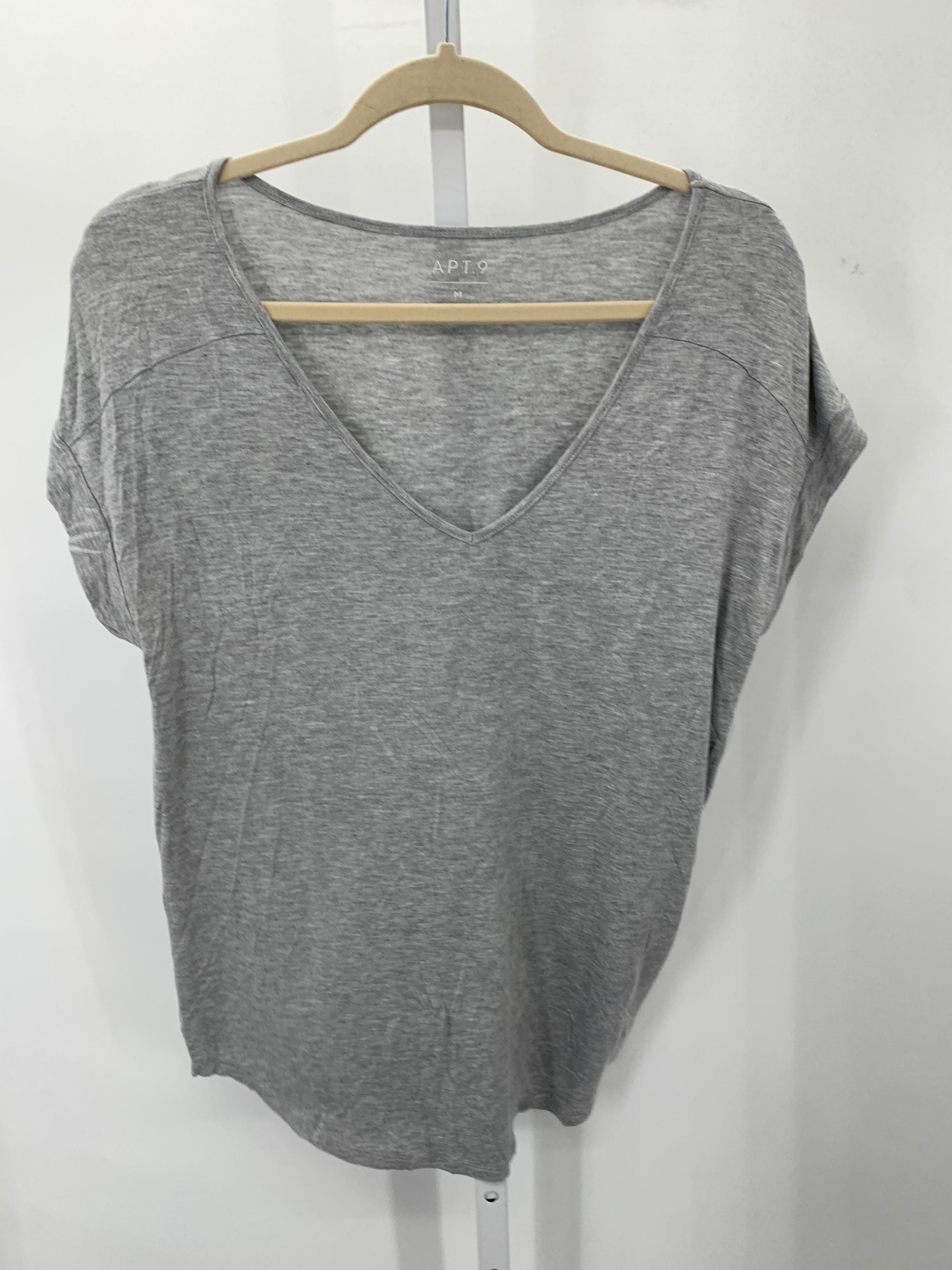 Apt. 9 Size Medium Misses Short Sleeve Shirt