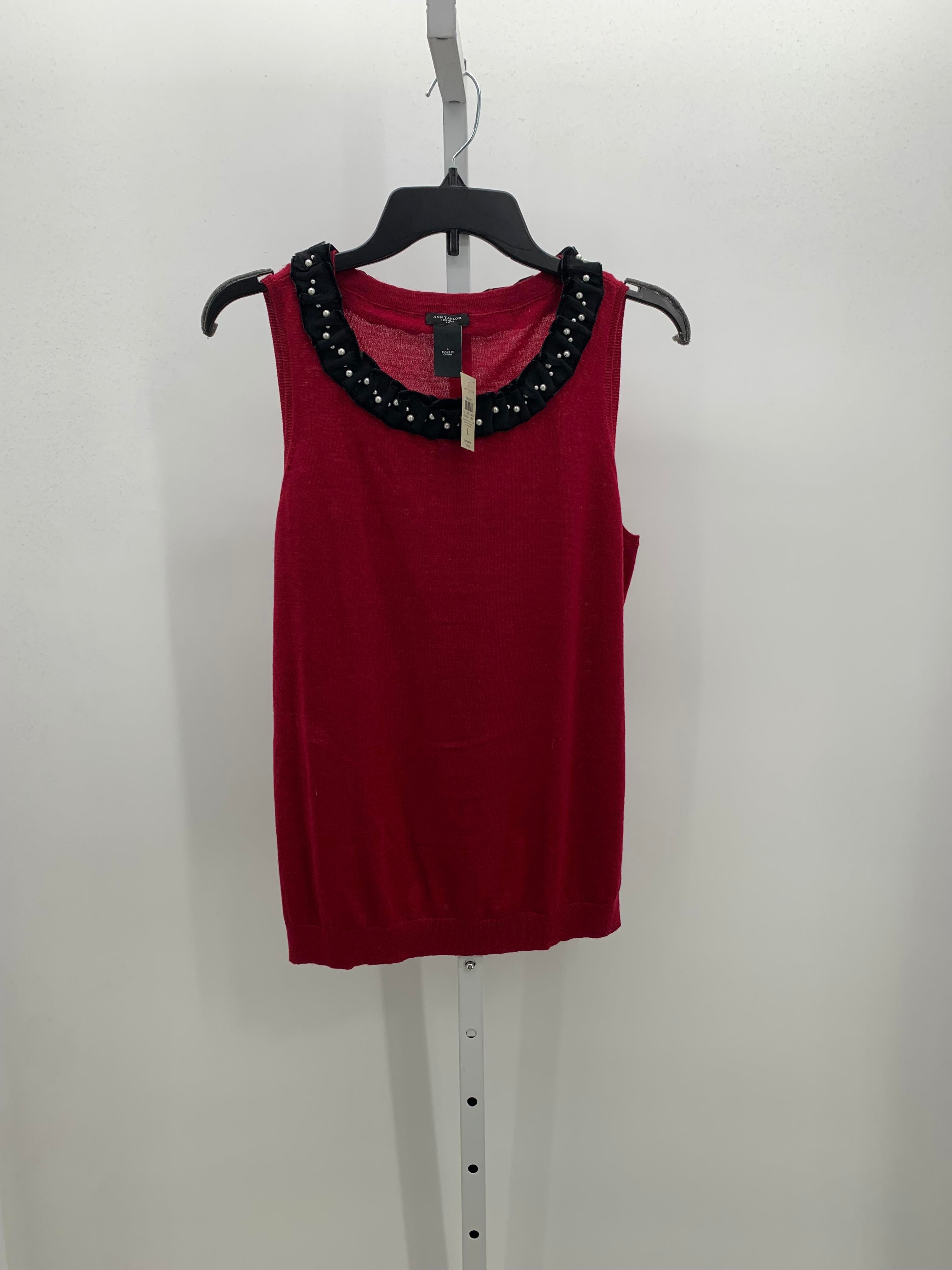 Ann Taylor Size Large Misses Sleeveless Sweater