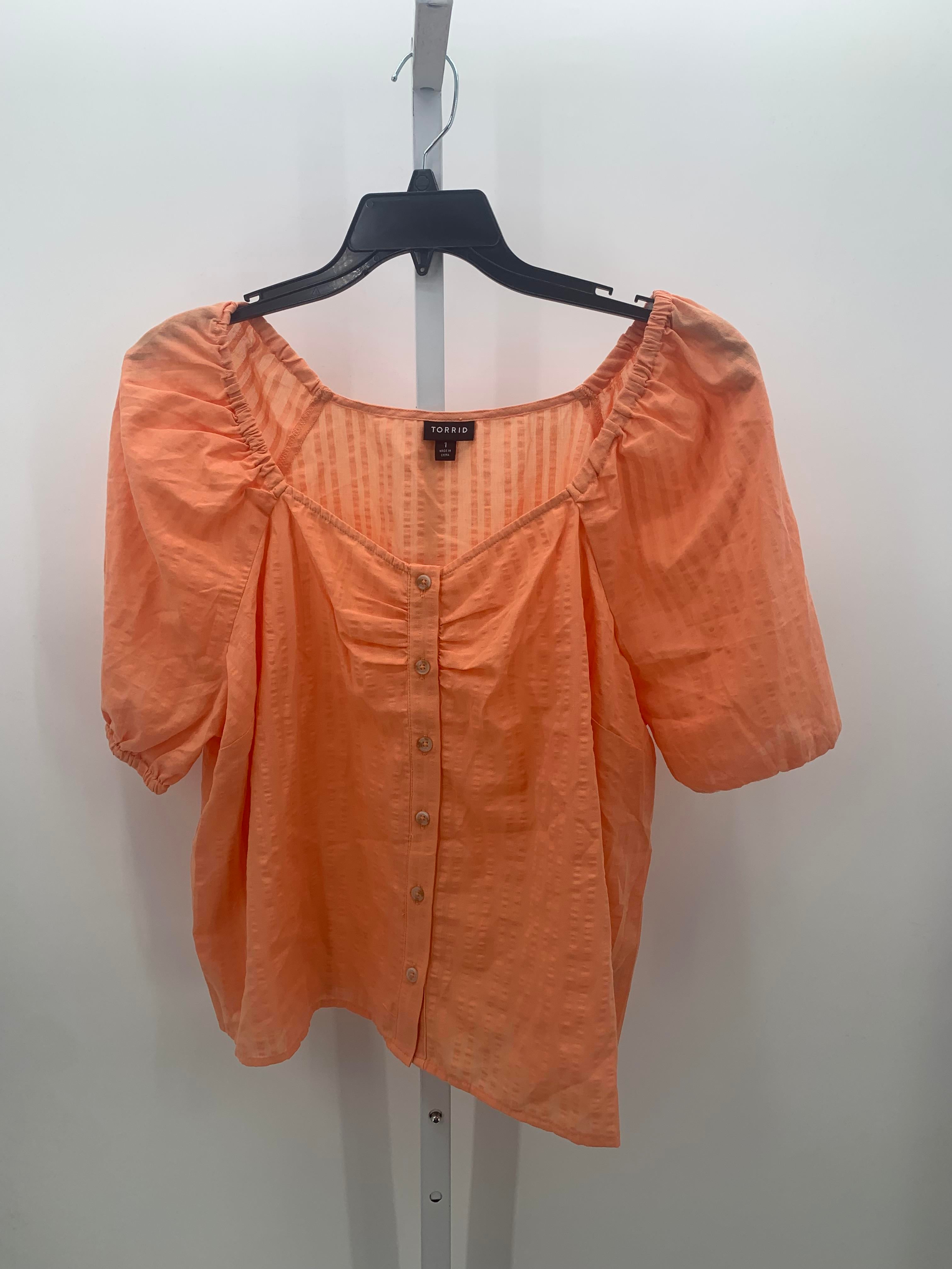 Torrid Size 1X Womens Short Sleeve Shirt