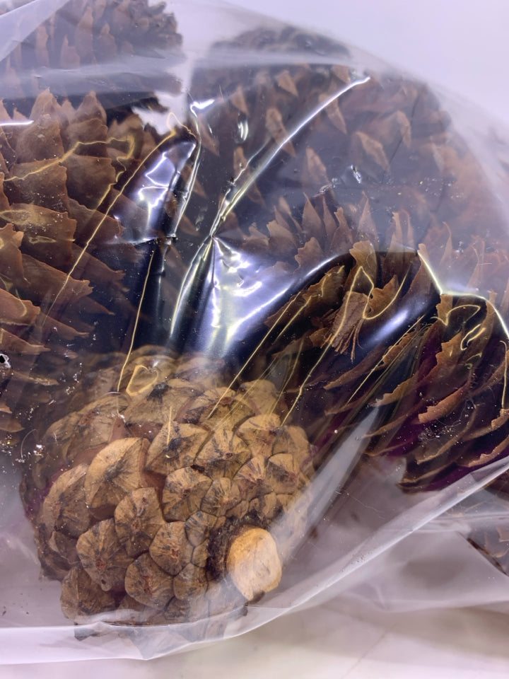 BAG OF PINE CONE VASE FILLER