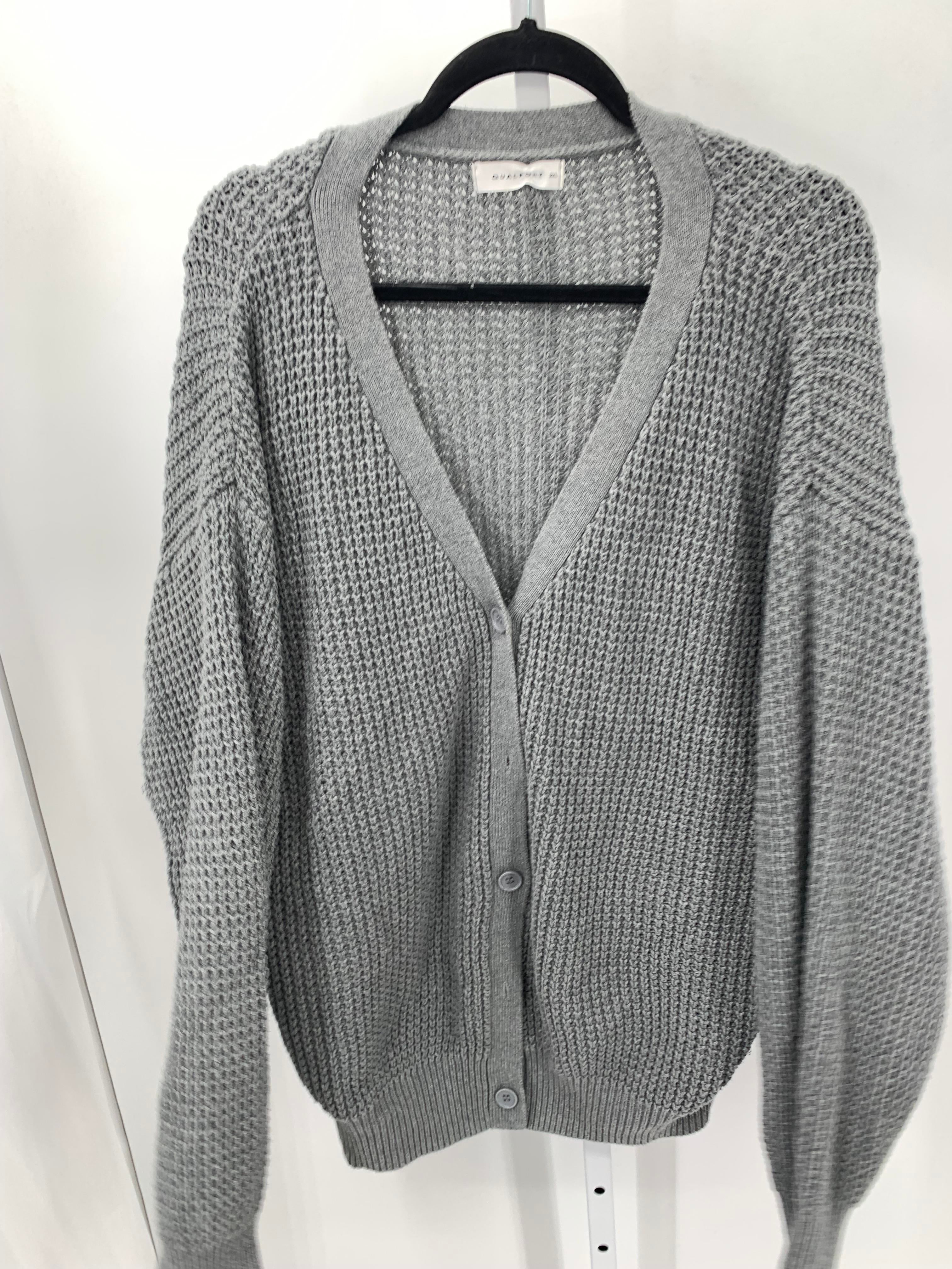 Size 2X Womens Long Slv Sweater