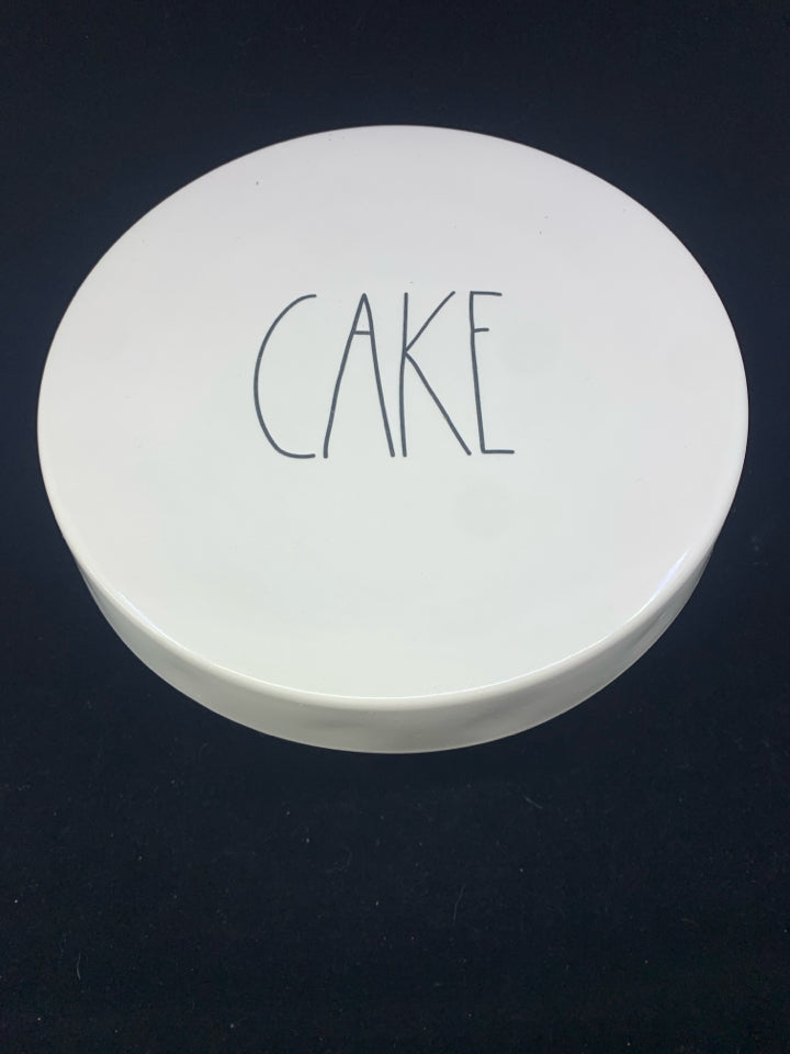 RAE DUNN "CAKE" STAND.