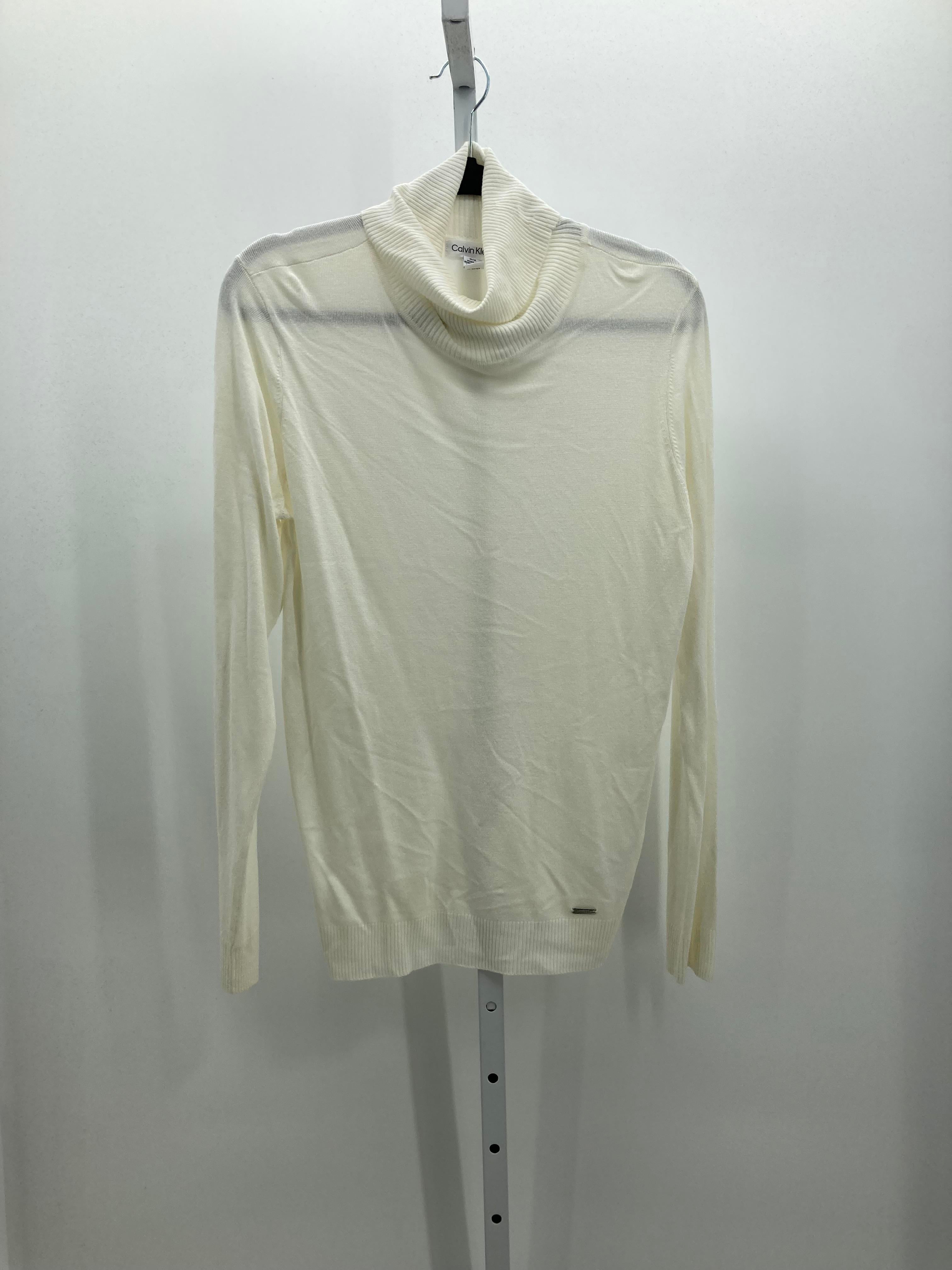 Calvin Klein Size Medium Misses Long Slv Sweater