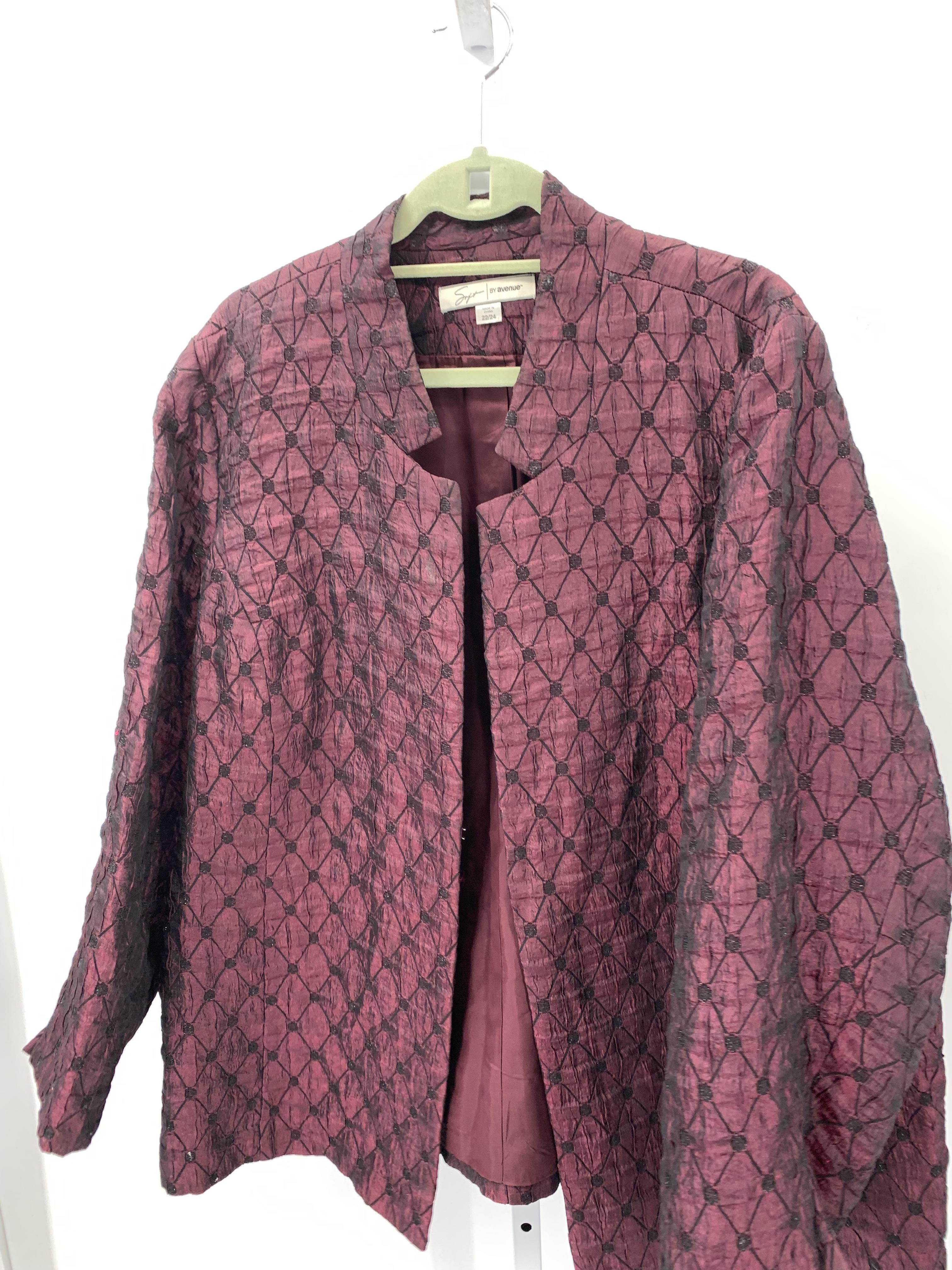Avenue Size 22/24 W Womens Blazer