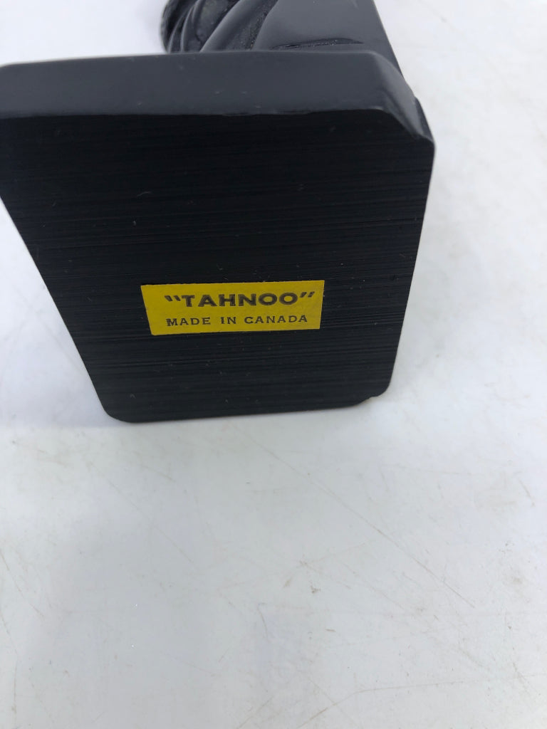 HUMAN, ANIMAL W/TONGUE OUT, ANIMAL, EAGLE TOTEM POLE HAND CARVED CFB COMOX CANAD