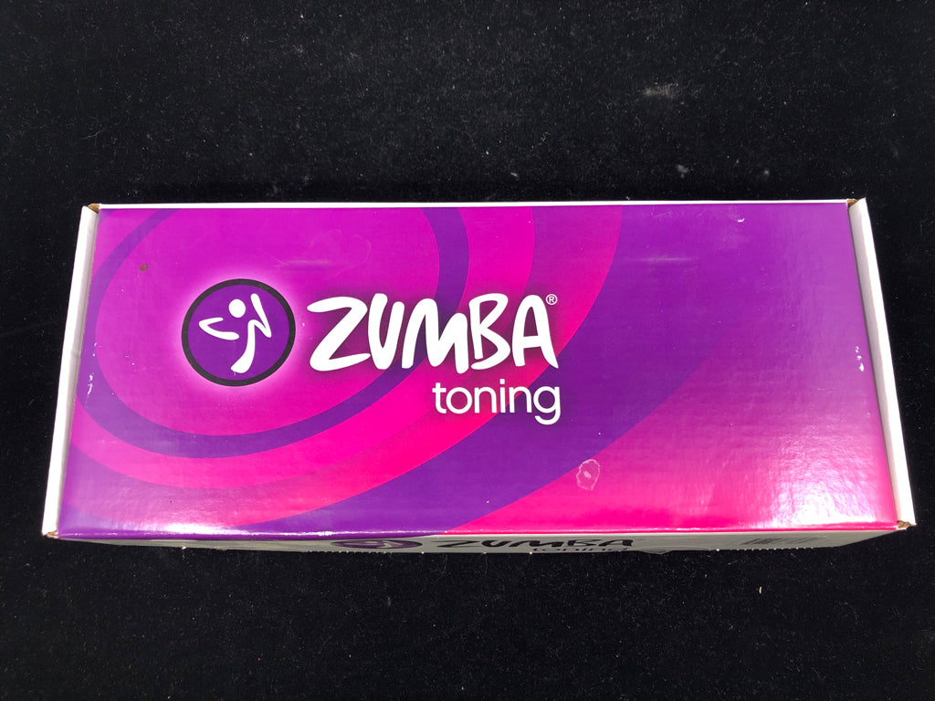 NIB ZUMBA TONING SET.