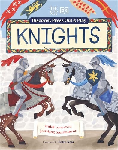 DK the Met the Met Knights Discover  Press Out & Play  (Hardcover) -