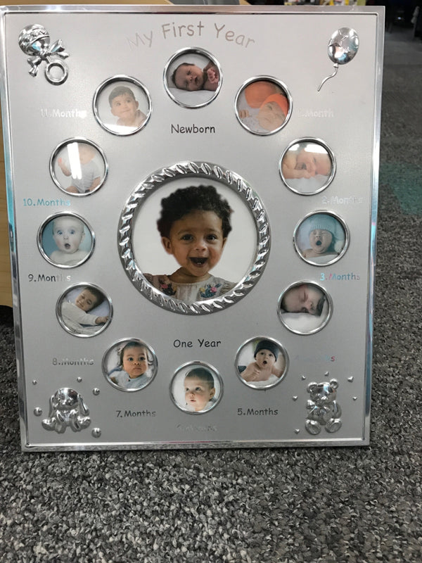 My First Year Picture Frame