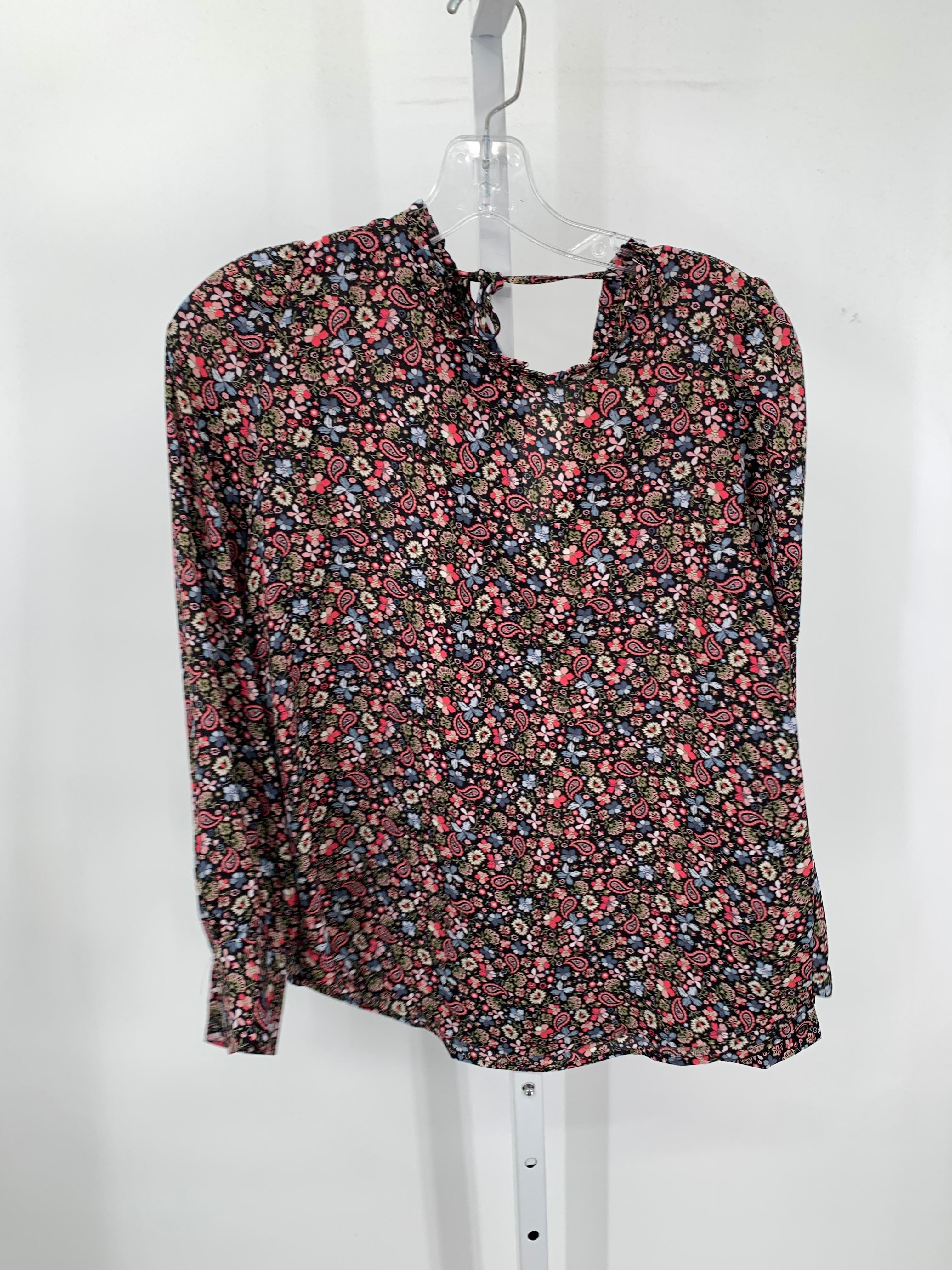 Loft Size Medium Petite Petite Long Sleeve Shirt
