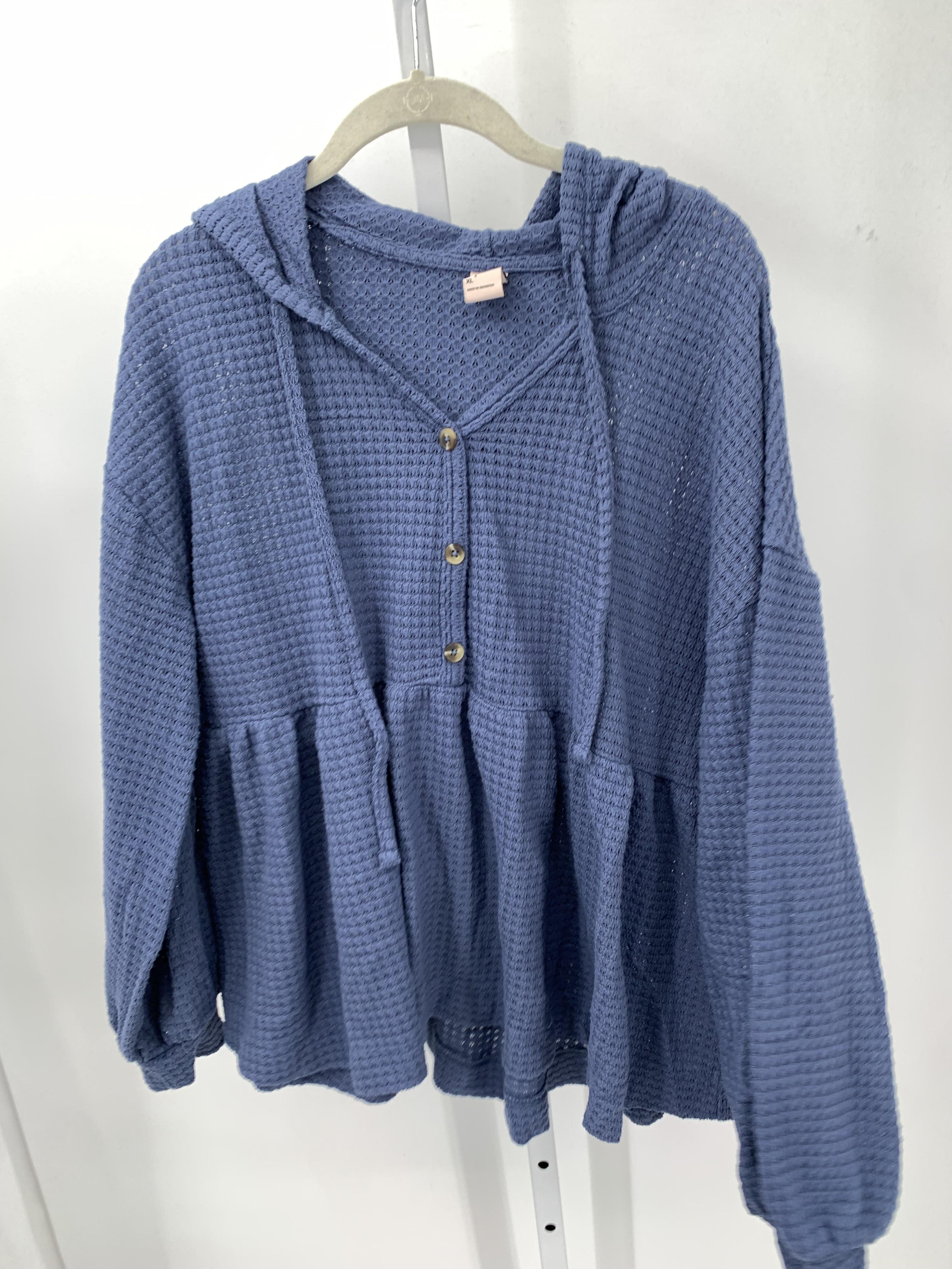 SO Size Extra Large Juniors Long Sleeve Sweater