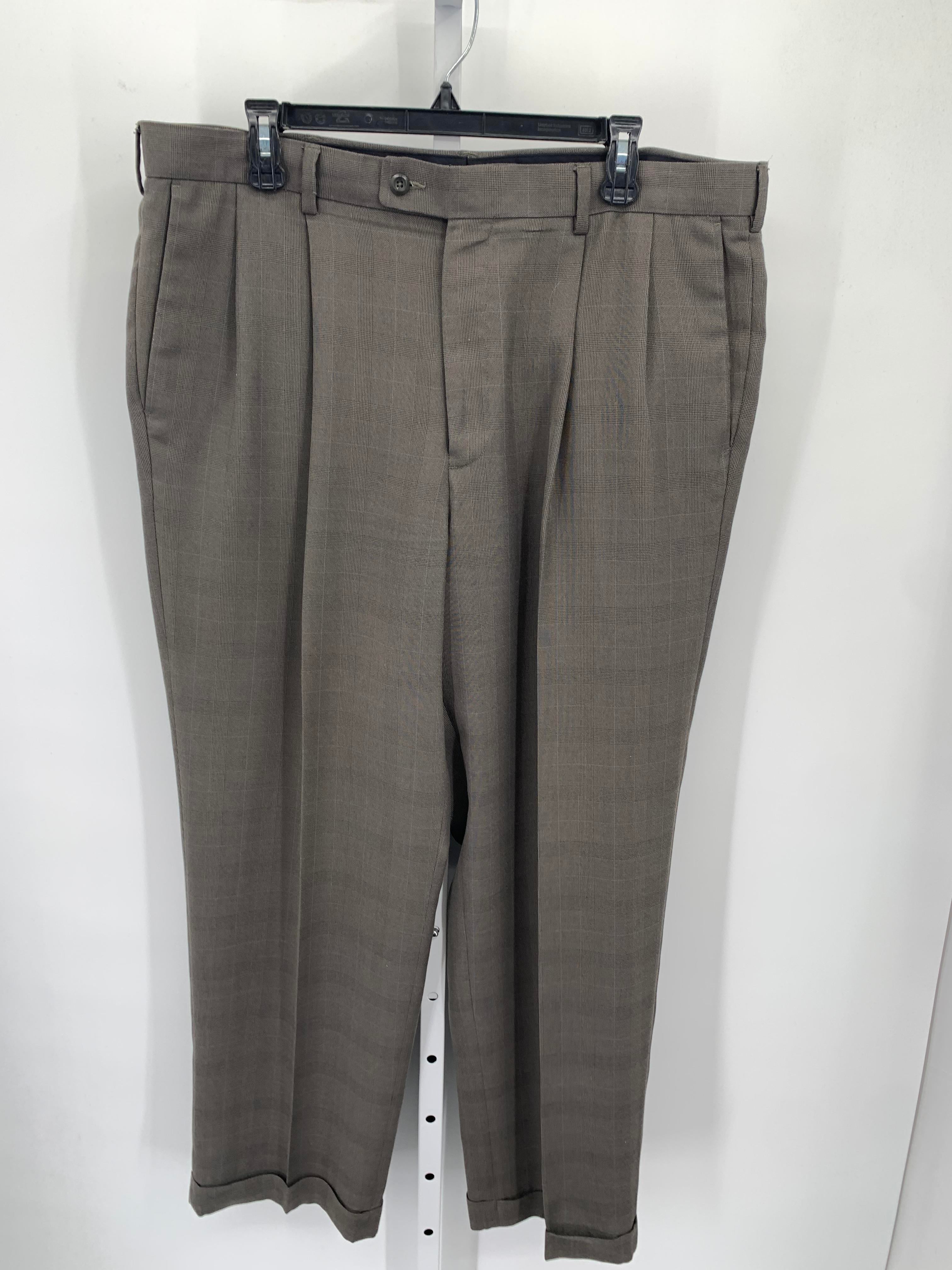 PLEATED FRONT TROUSERS