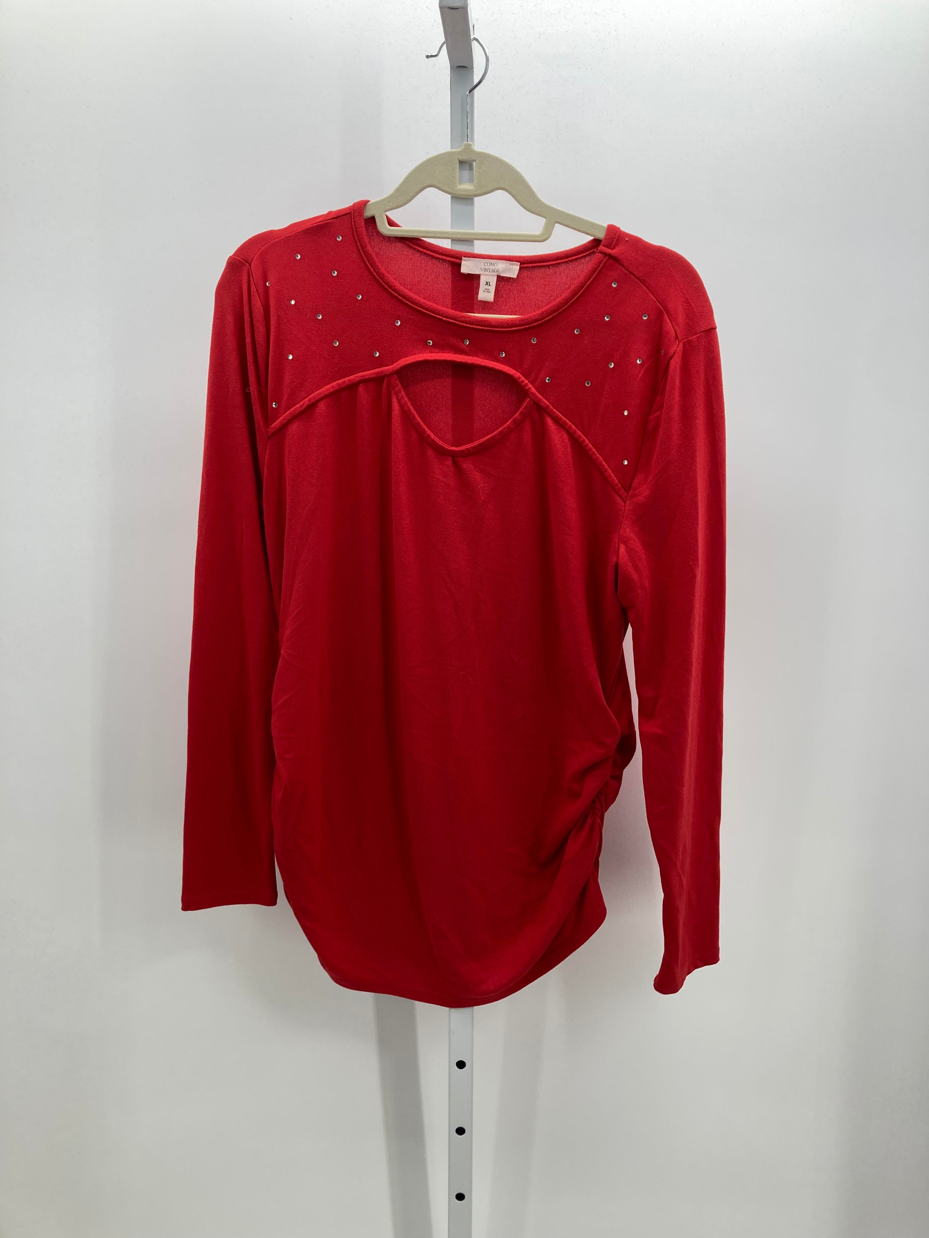 Size Extra Large Misses Long Slv Sweater
