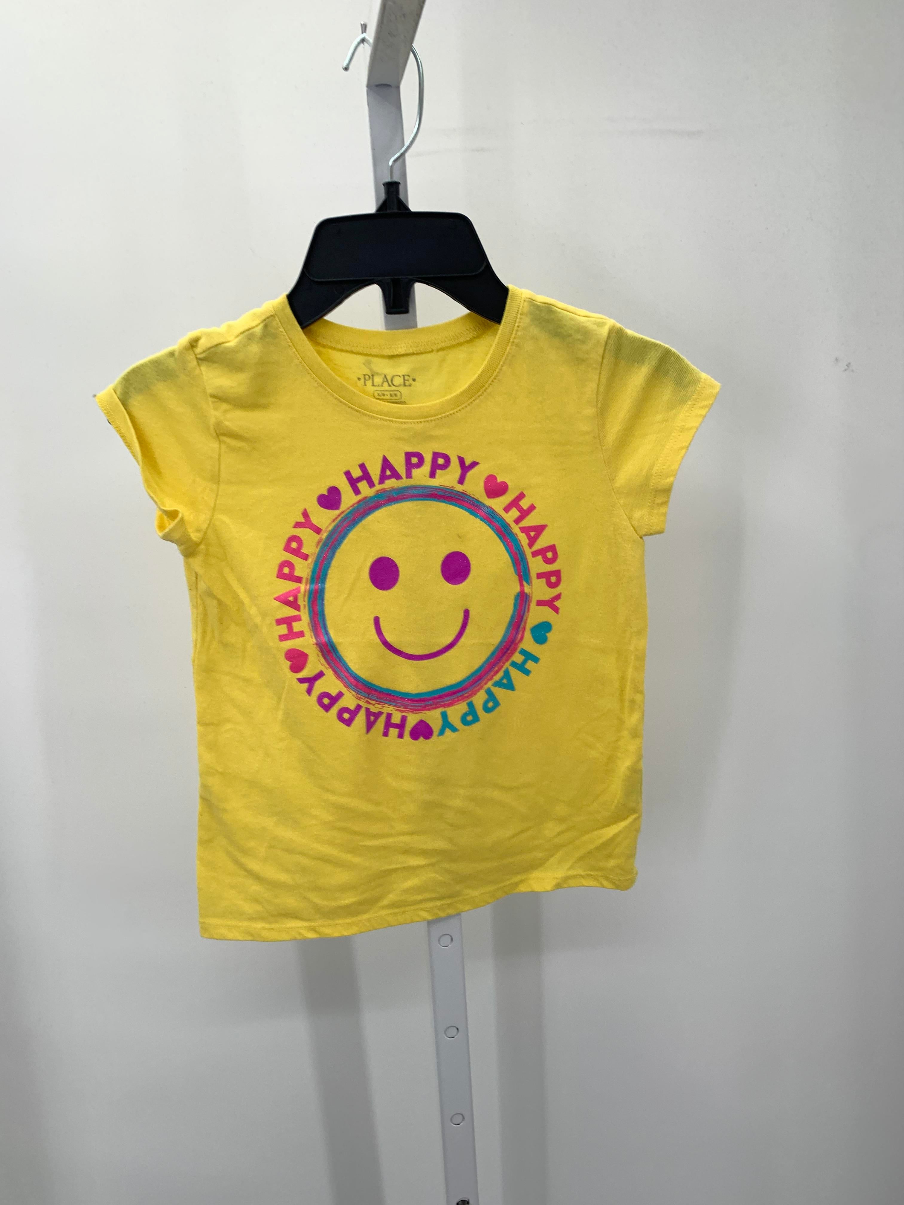 Children's Place Size 5-6 Girls Short Sleeve Shirt