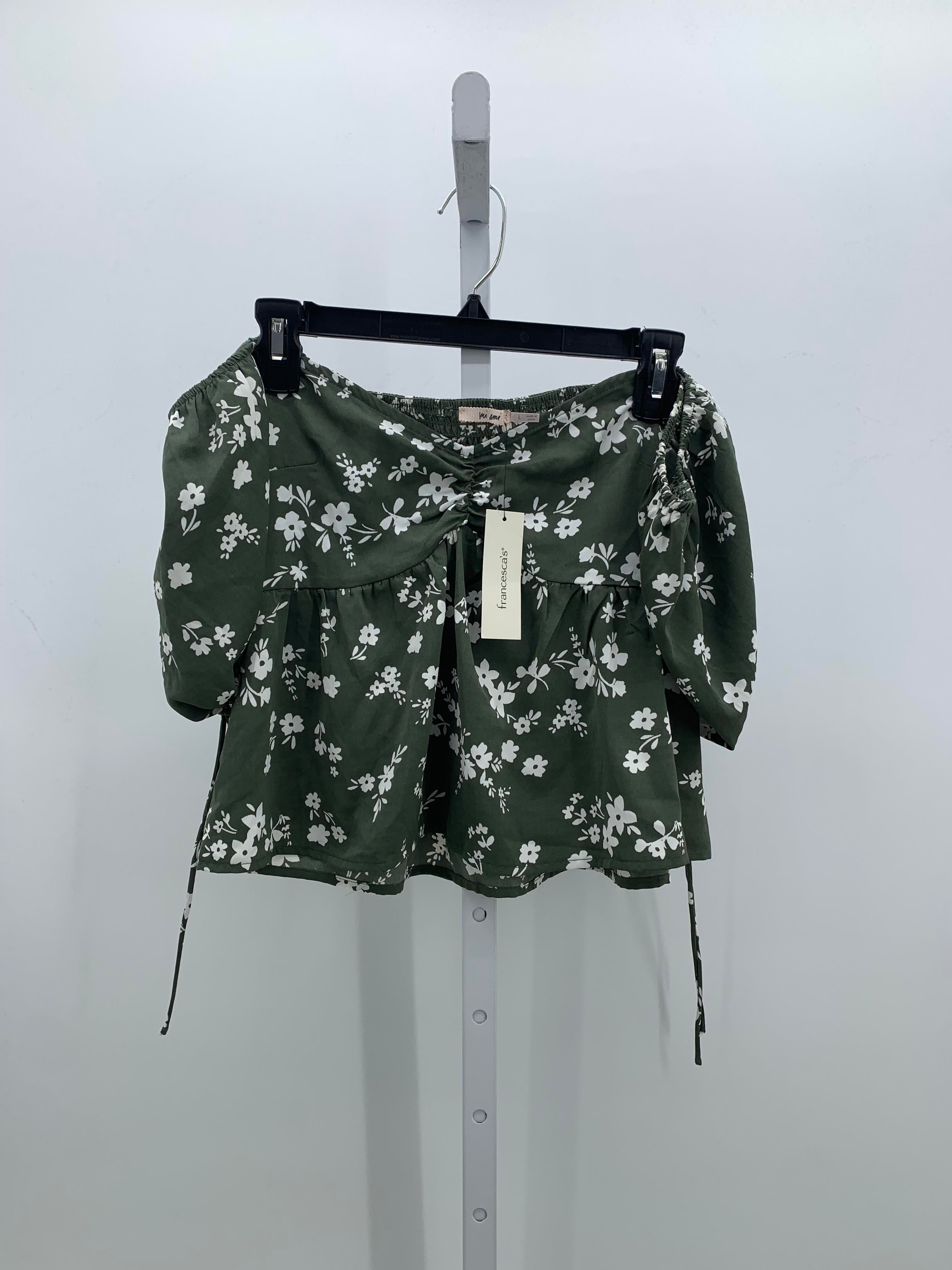 Miami Size Large Juniors Short Sleeve Shirt