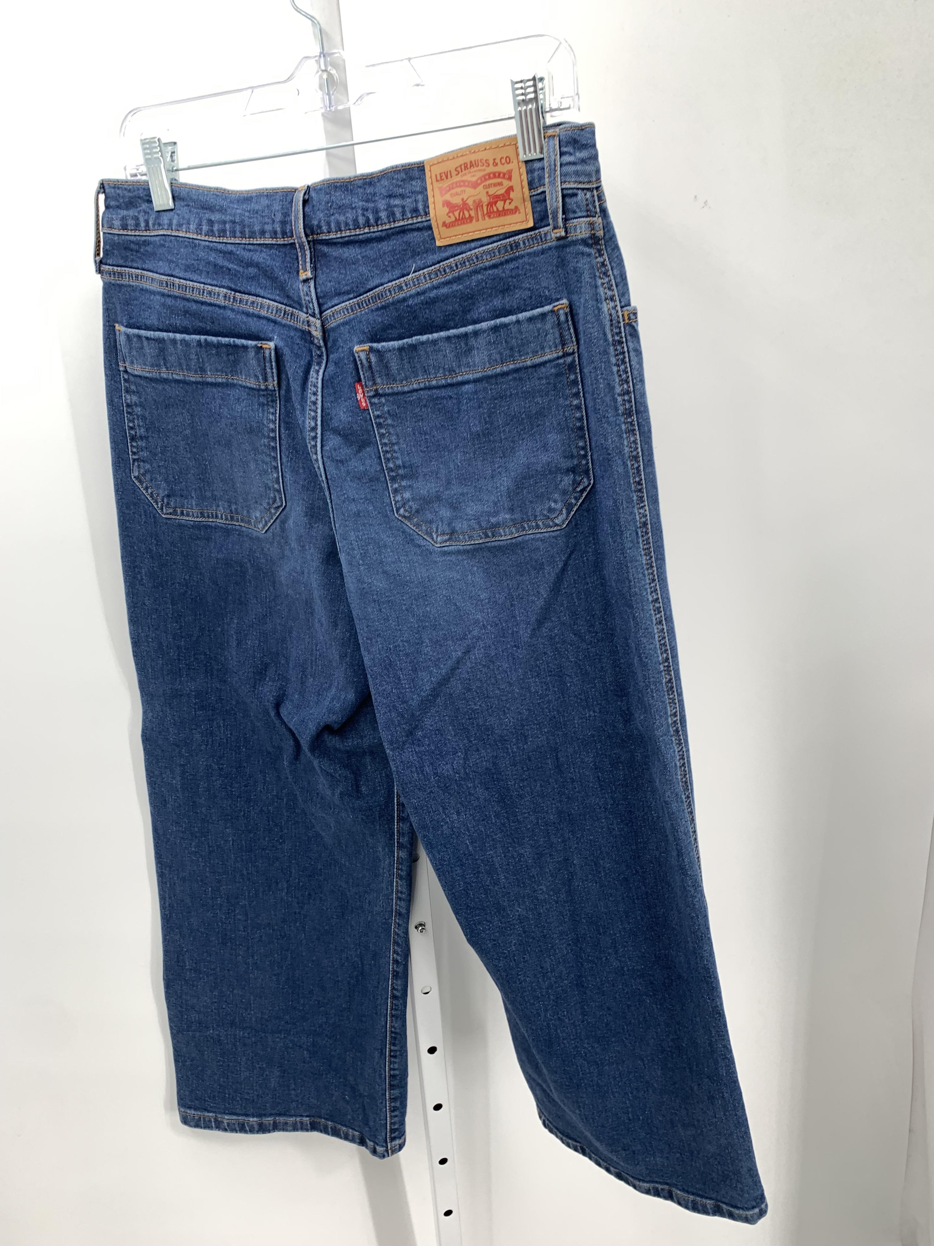 Levis Size 10 Misses Cropped Jeans