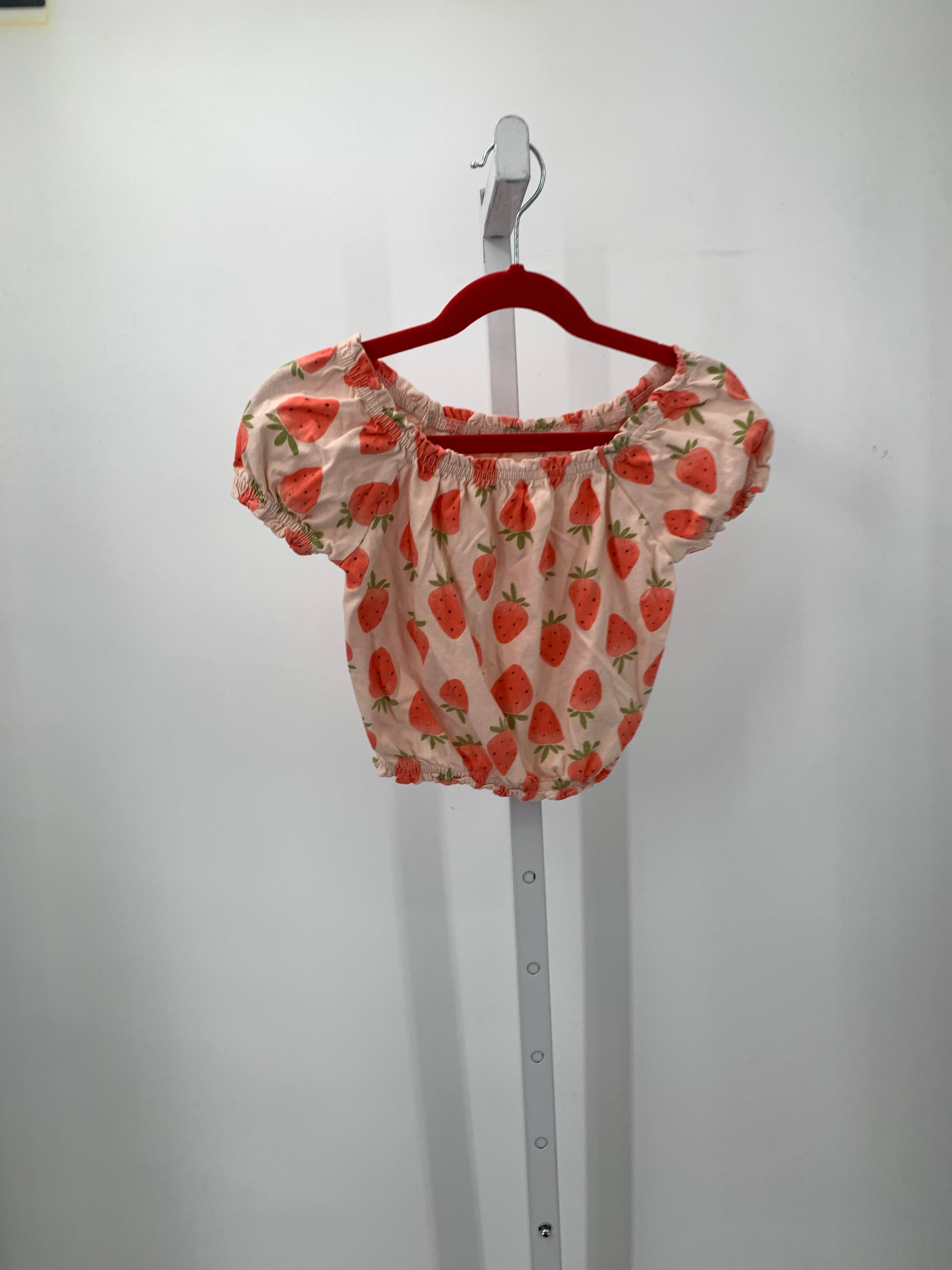 Carters Size 3T Girls Short Sleeve Shirt