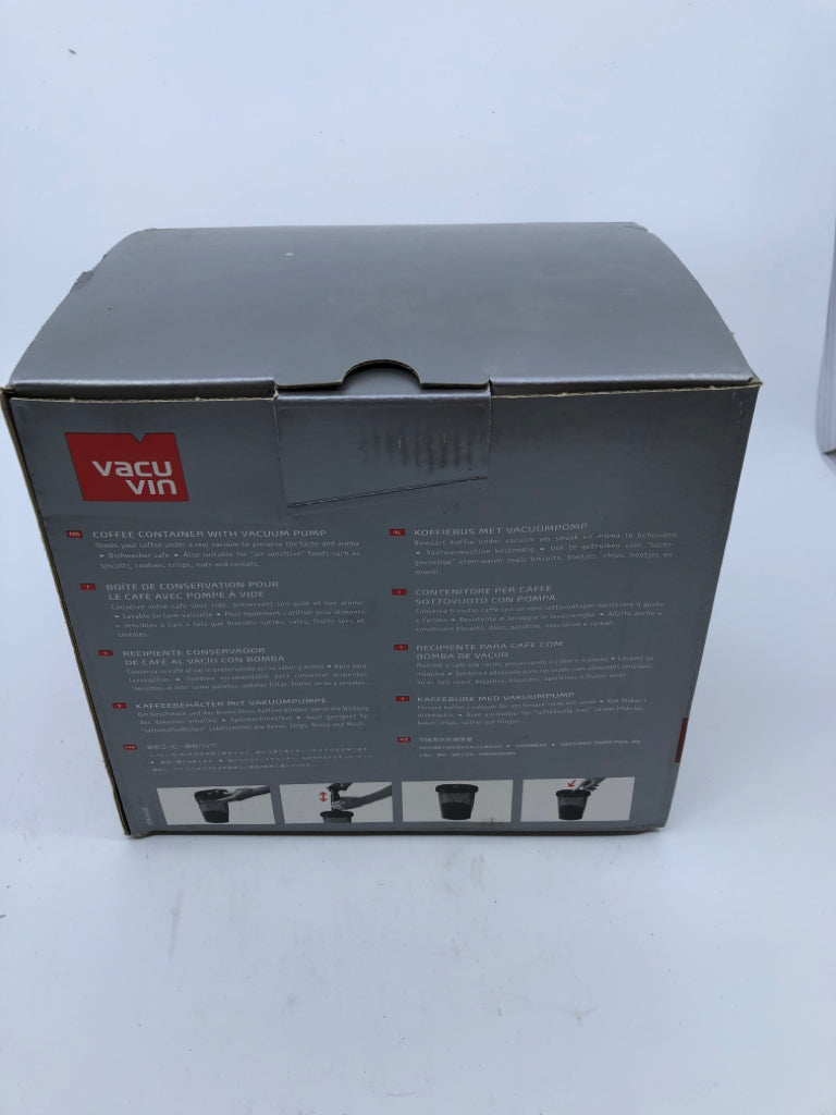 NIB VACUUM COFFEE SAVER CONTAINER