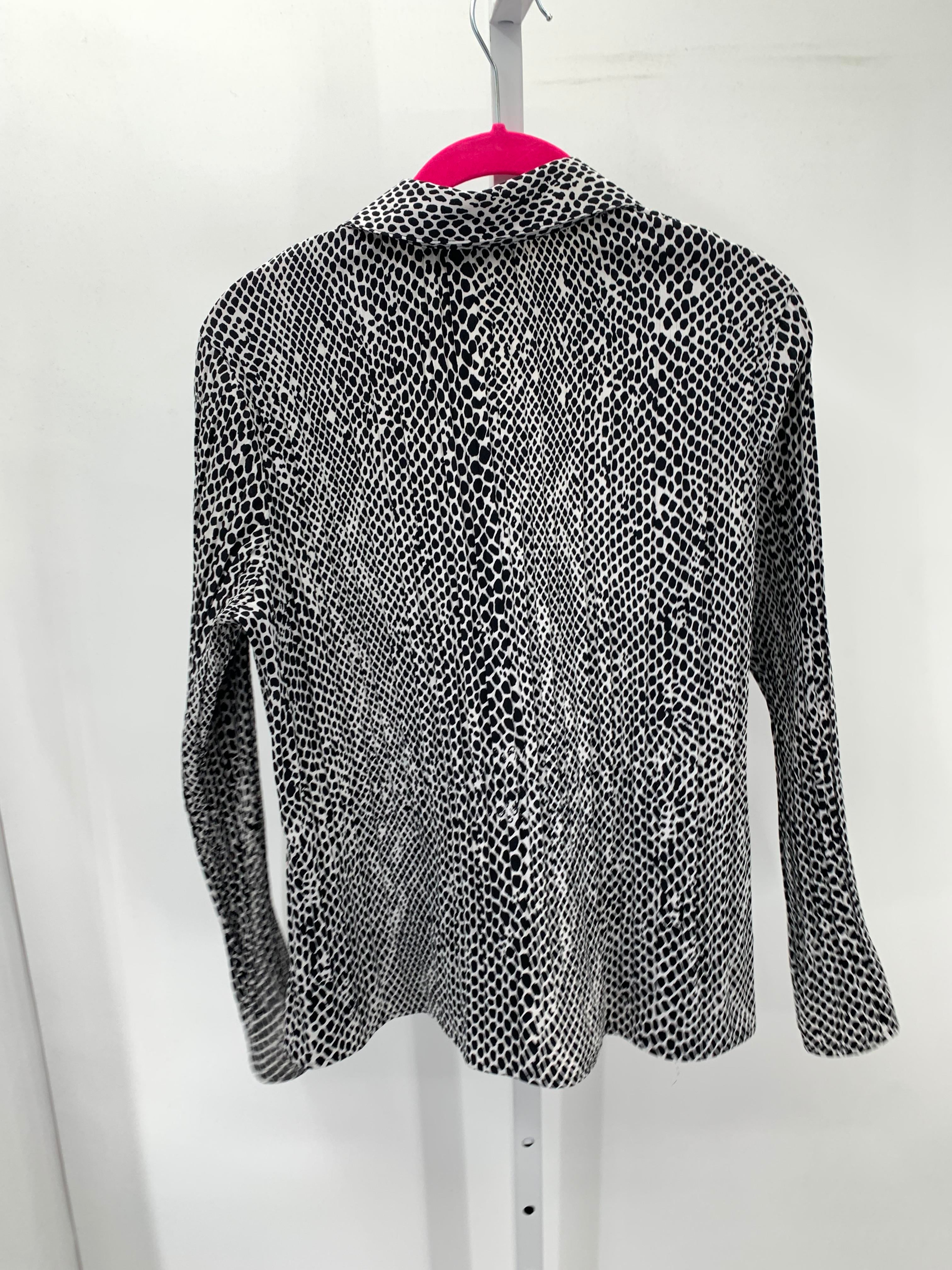 Apt. 9 Size Large Petite Petite Long Sleeve Shirt