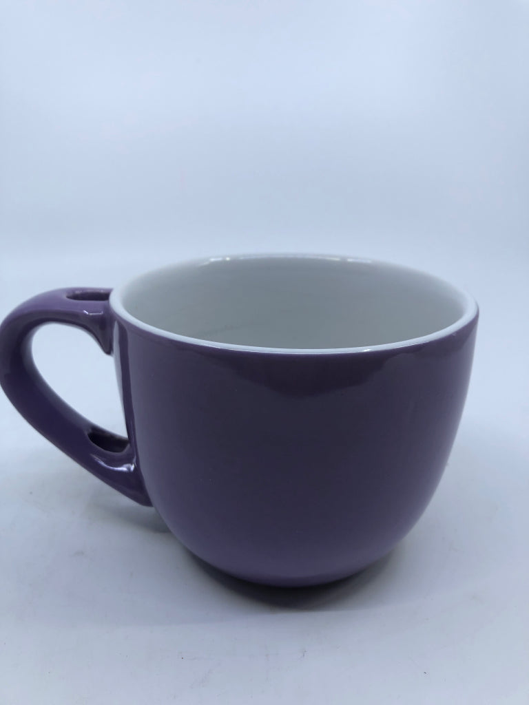 PURPLE GOOD FRIENDS MUG.