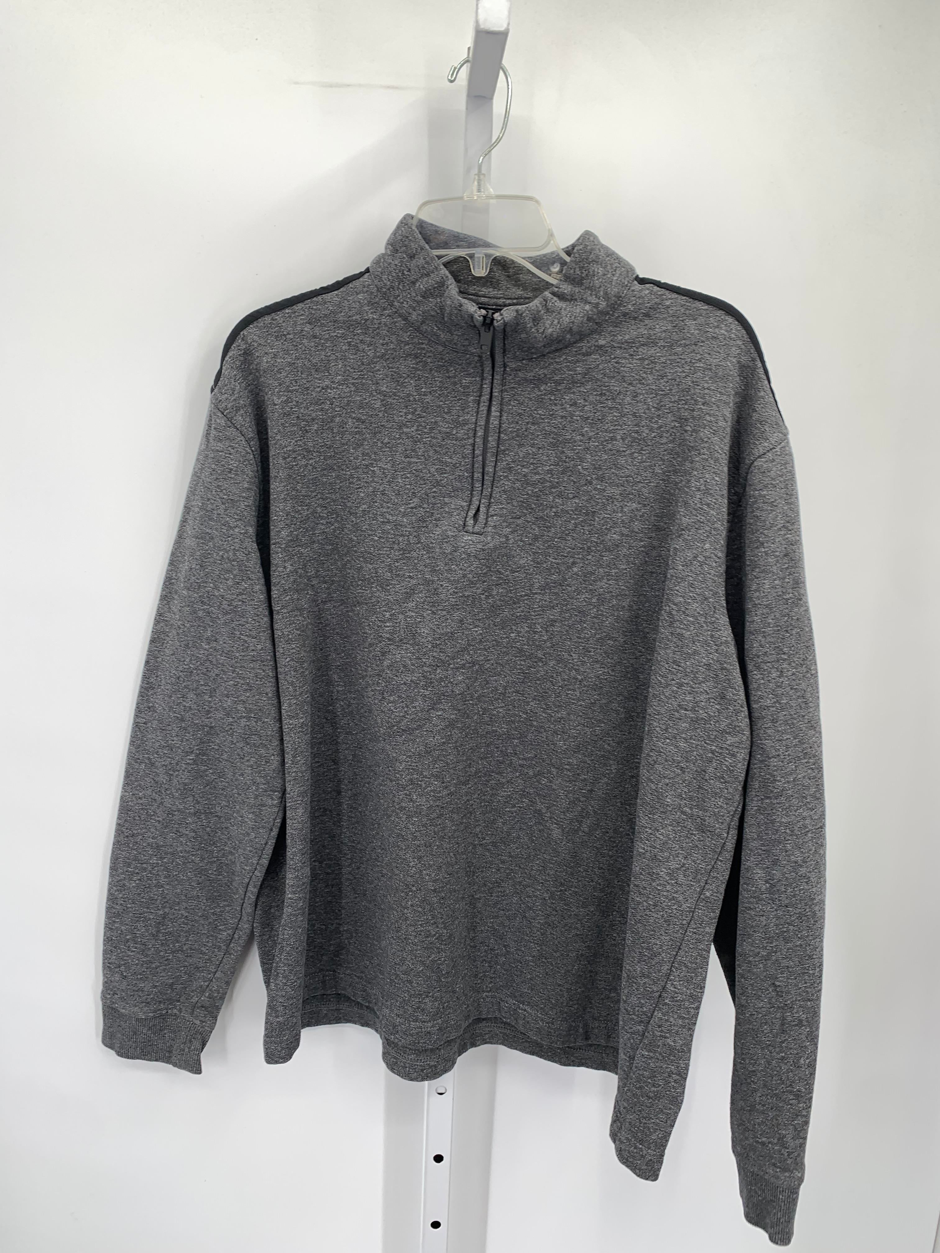 PARTIAL ZIP KNIT