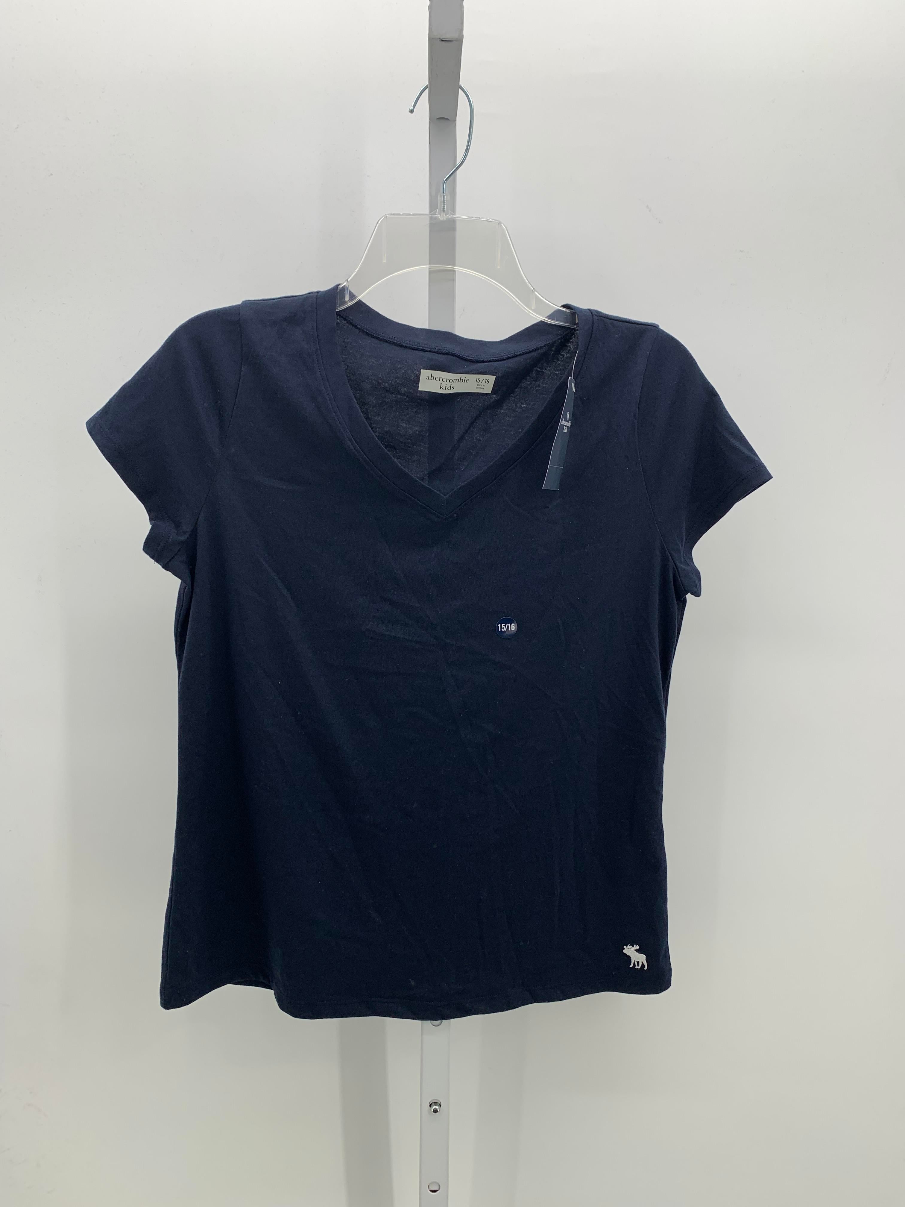 Abercrombie Kids Size 14-16 Girls Short Sleeve Shirt