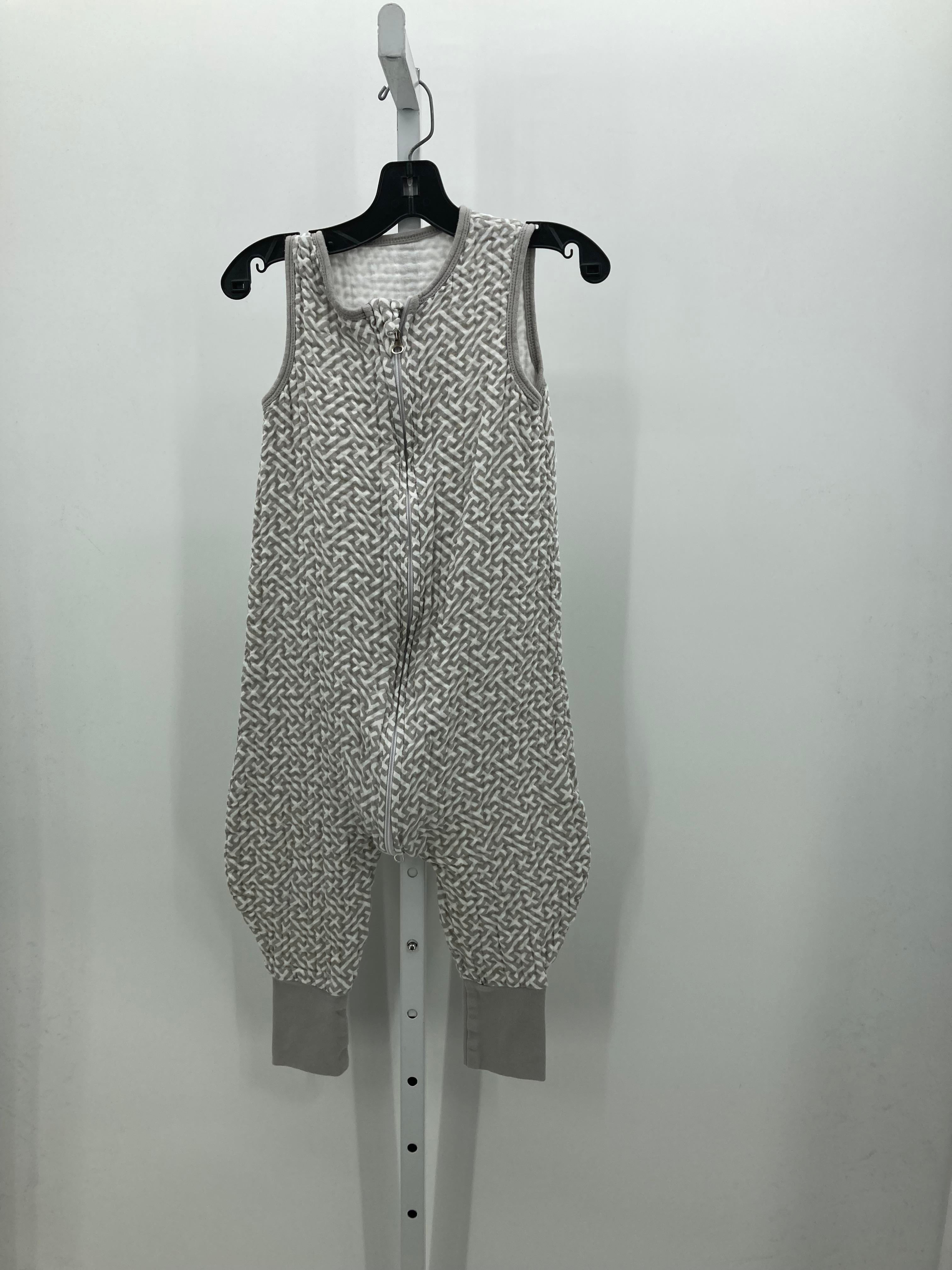 WHITE PATTERN COTTON ZIP.