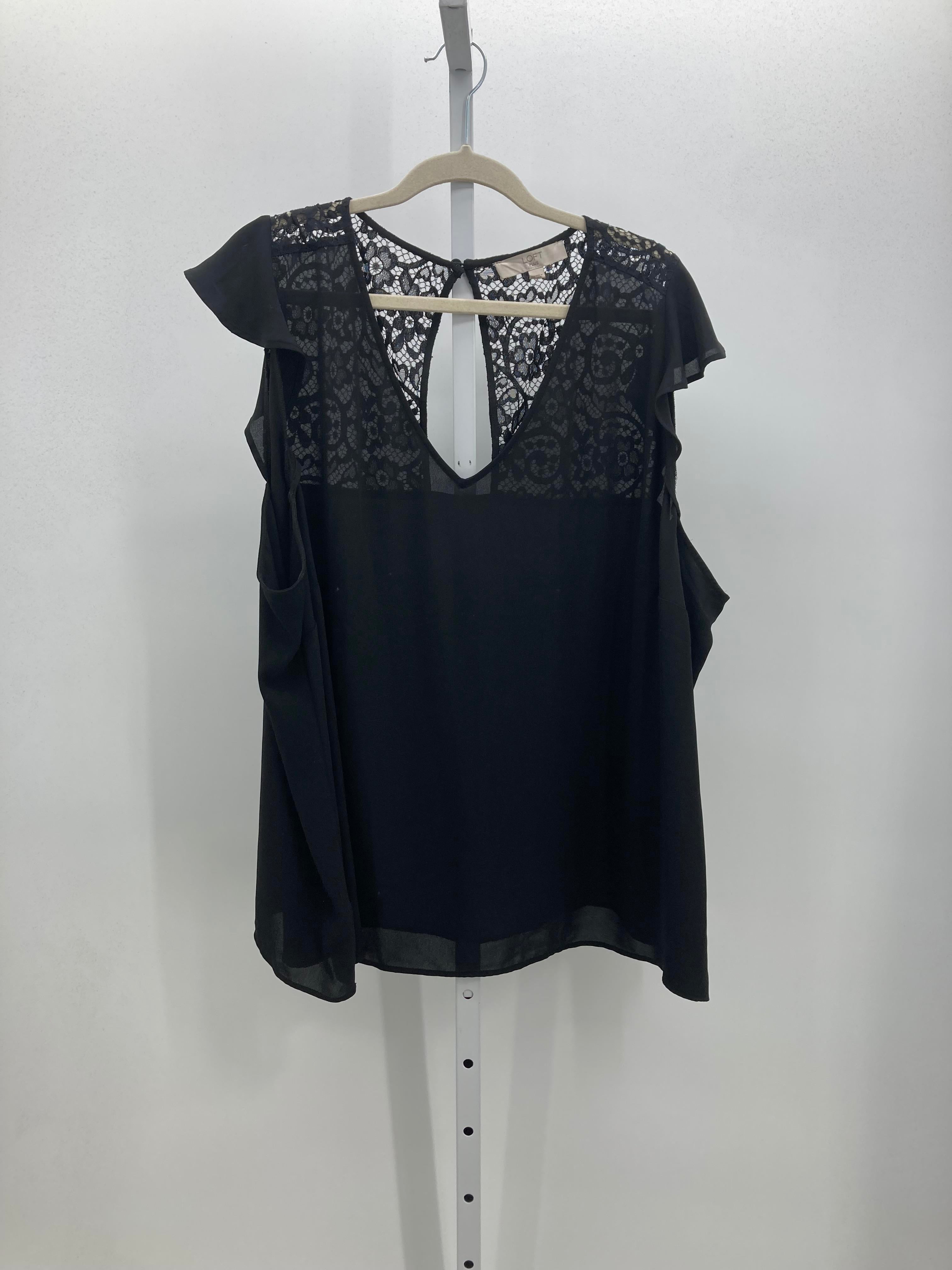 Loft Size 24 W Womens Sleeveless Shirt