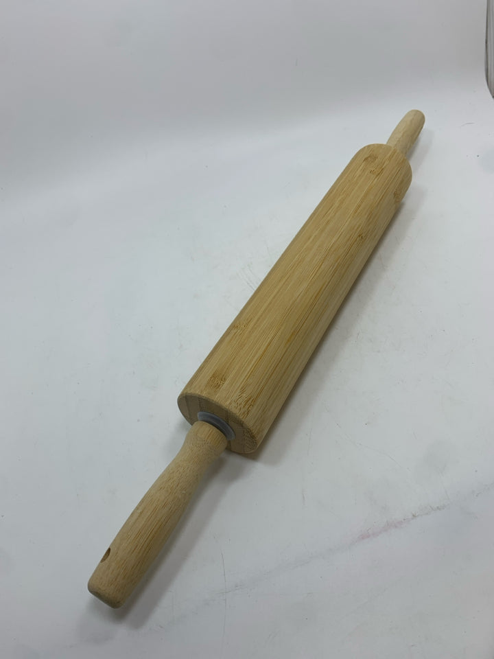 BAMBOO WOOD ROLLING PIN.