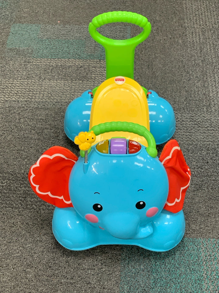 Fisher-Price 3-in-1 Bounce, Stride and Ride Elephant