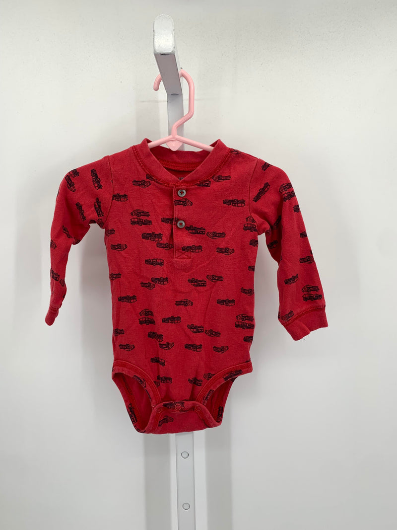 FIRETRUCK HENLEY BODYSUIT